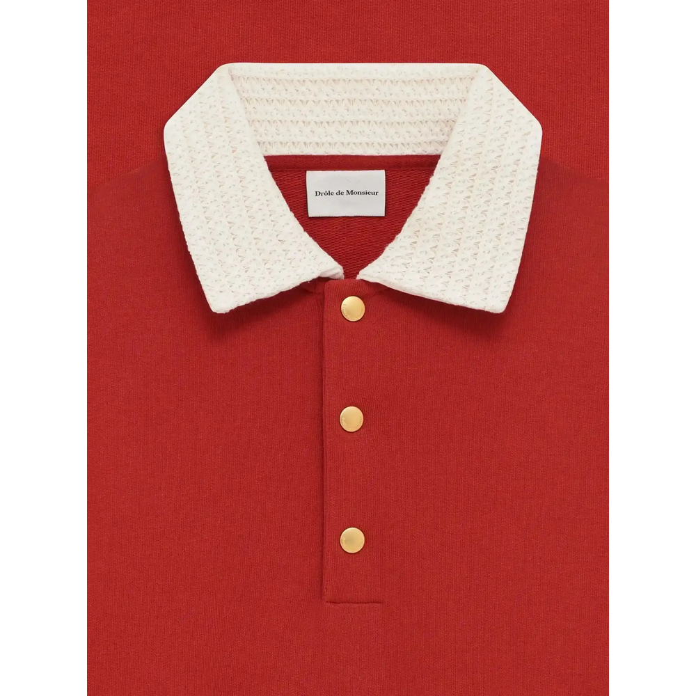 Sweater Drole De Monsieur KPL168CO127DKRED (Drôle De Monsieur / ポロシャツ ) | Drôle De Monsieur (ドロールドムッシュ)(3)