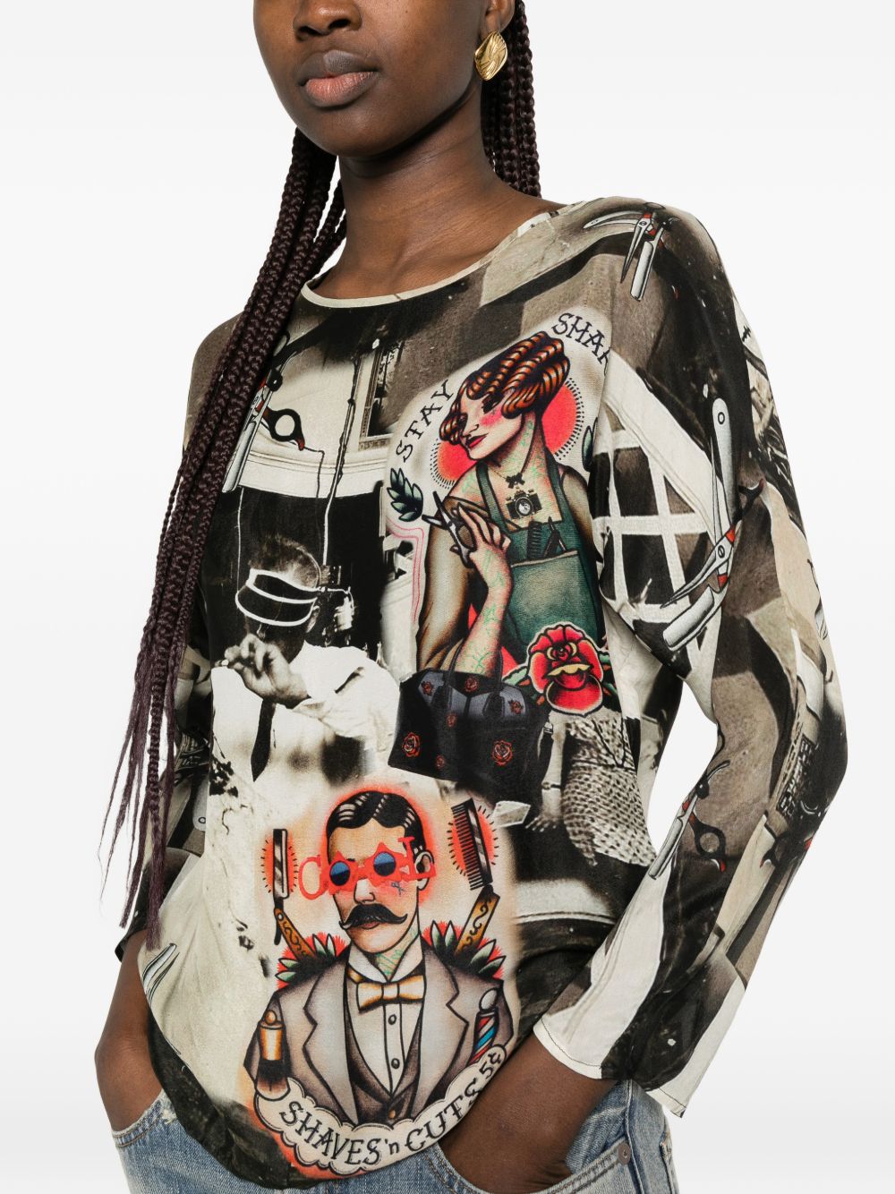 THE ARTISTYLIST Shirts BARBERBLOUSEMLT (The Artistylist / シャツ・ブラウス ) | The Artistylist (ジ アートスタイリスト)(1)