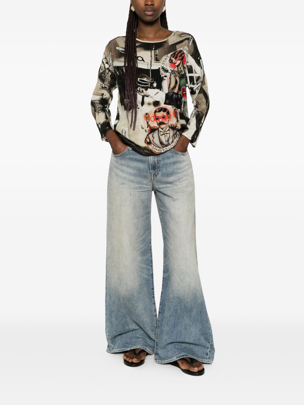 THE ARTISTYLIST Shirts BARBERBLOUSEMLT (The Artistylist / シャツ・ブラウス ) | The Artistylist (ジ アートスタイリスト)(2)