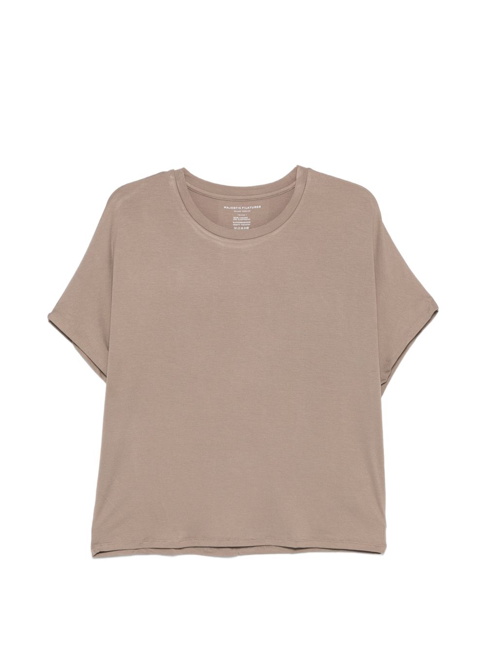 Majestic Filatures T-shirts and Polos Brown E26M001FT11051076 (MAJESTIC FILATURES / Tシャツ・カットソー ) | MAJESTIC FILATURES (マジェスティック フィラチュール)