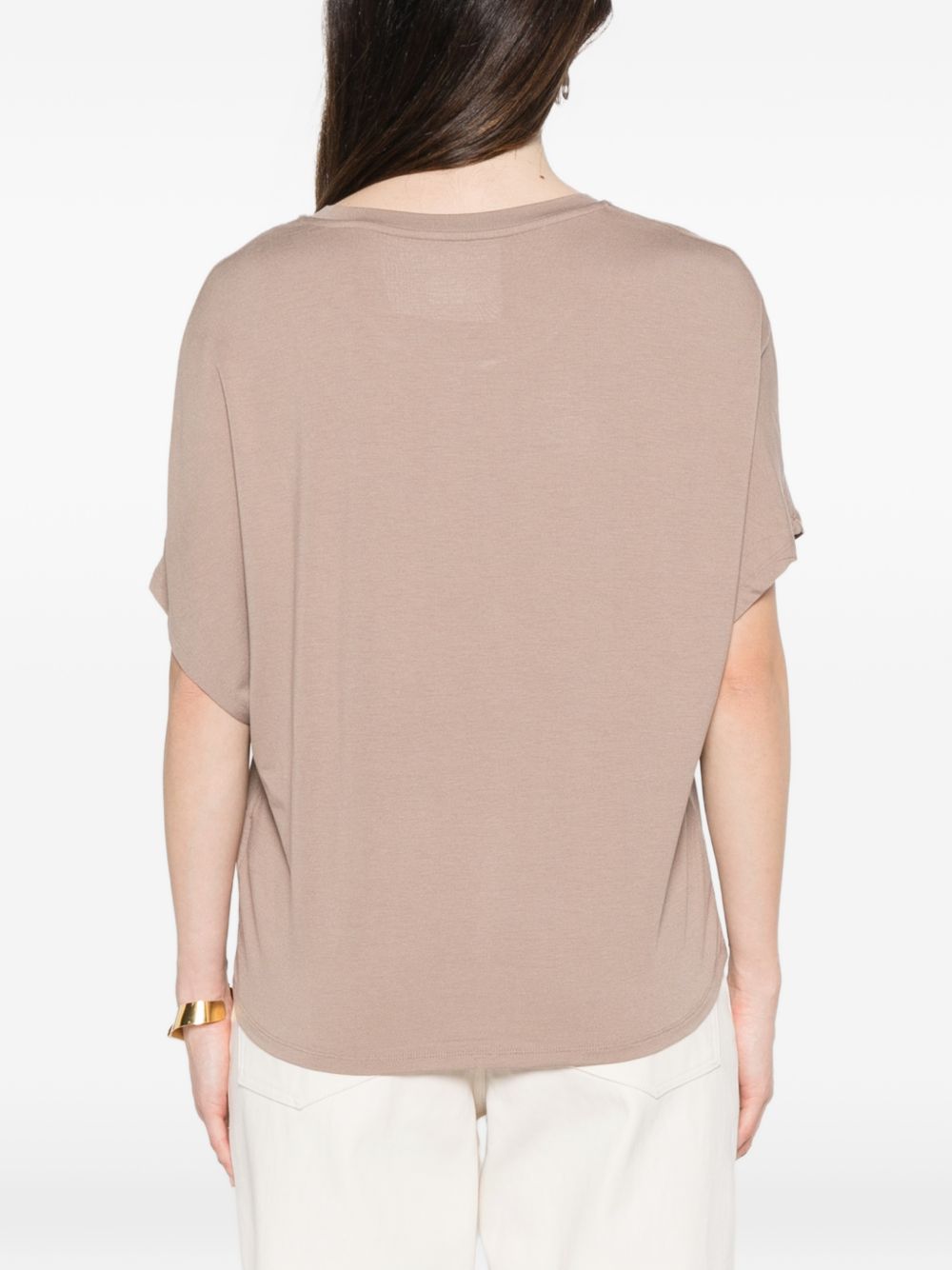 Majestic Filatures T-shirts and Polos Brown E26M001FT11051076 (MAJESTIC FILATURES / Tシャツ・カットソー ) | MAJESTIC FILATURES (マジェスティック フィラチュール)(3)