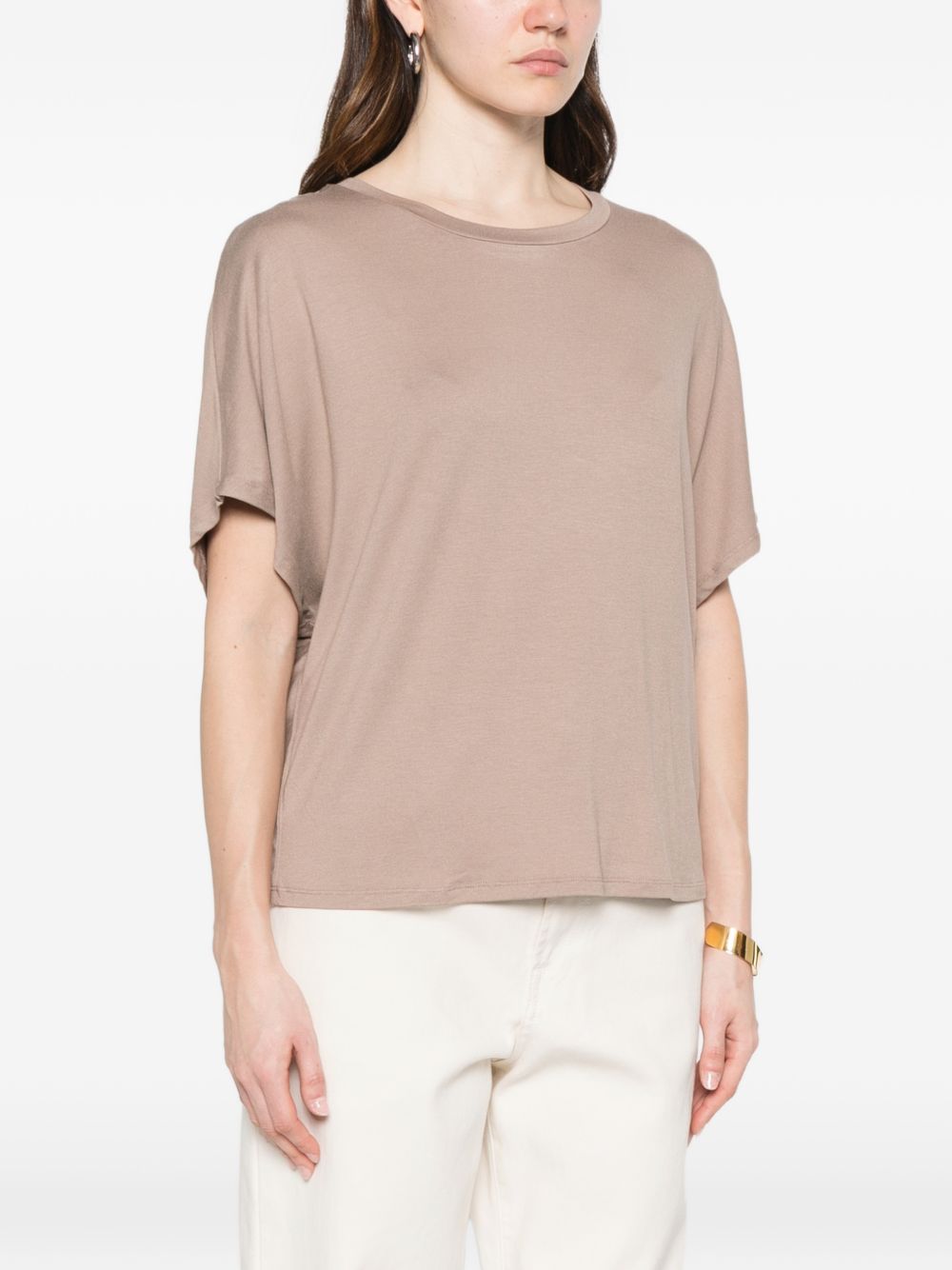 Majestic Filatures T-shirts and Polos Brown E26M001FT11051076 (MAJESTIC FILATURES / Tシャツ・カットソー ) | MAJESTIC FILATURES (マジェスティック フィラチュール)(4)