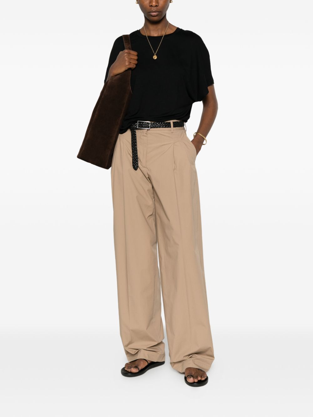 Majestic Filatures T-shirts and Polos Black E26M001FT1105002 (MAJESTIC FILATURES / Tシャツ・カットソー ) | MAJESTIC FILATURES (マジェスティック フィラチュール)(2)