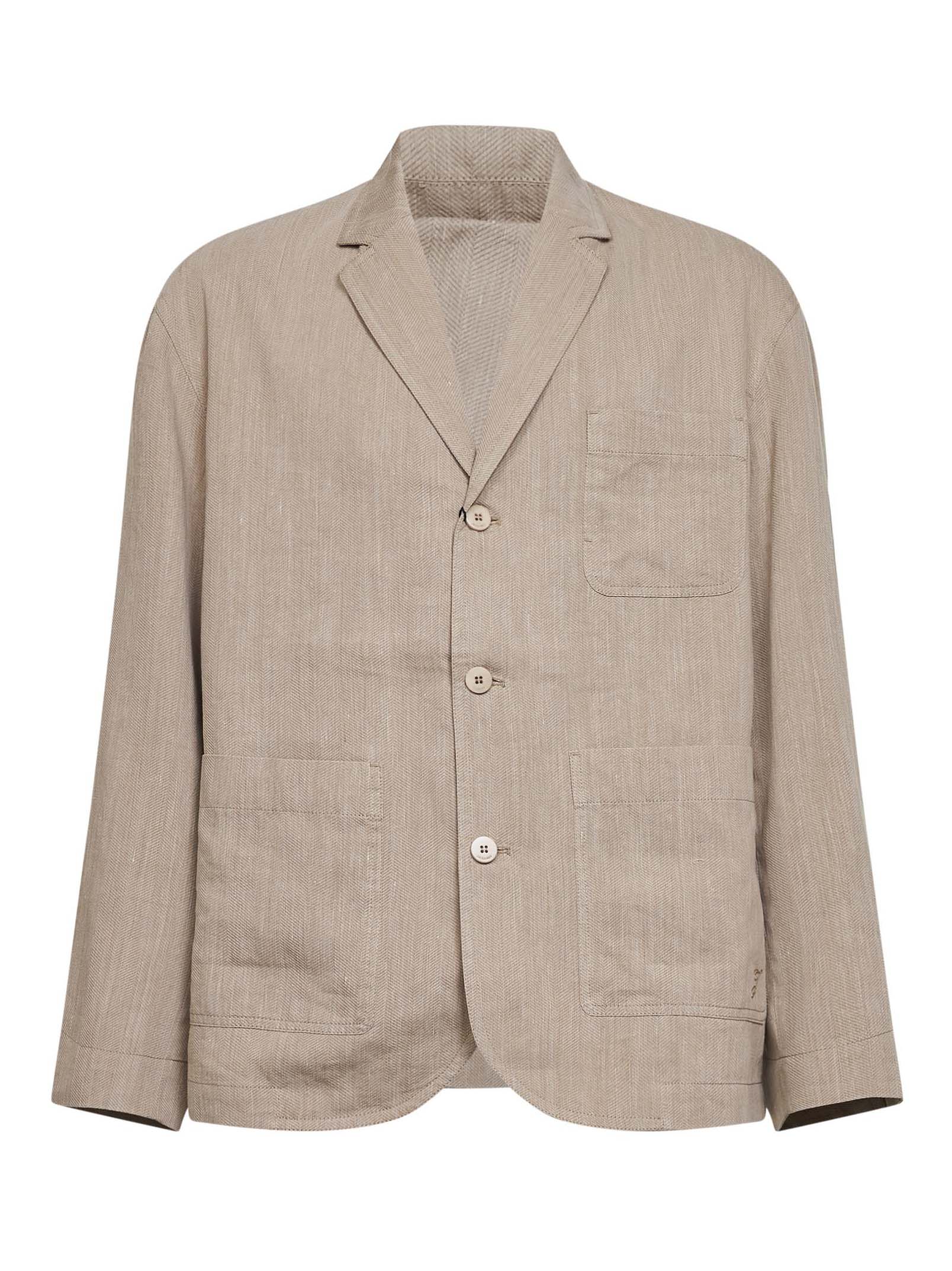 JACQUEMUS Jackets Beige JAM00105AW00738150 (JACQUEMUS / ブレザー・ジャケット ) | JACQUEMUS (ジャックムス)