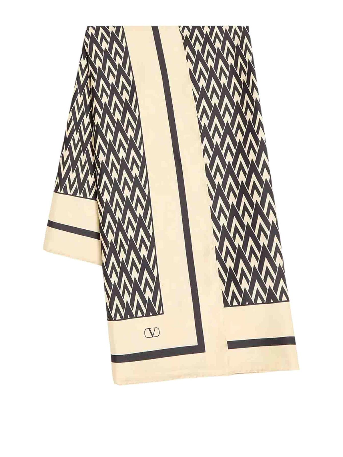 Foulard In Seta 8Y2EK008DRQREX (Valentino Garavani / スカーフ・マフラー ) | Valentino Garavani (ヴァレンティノ)