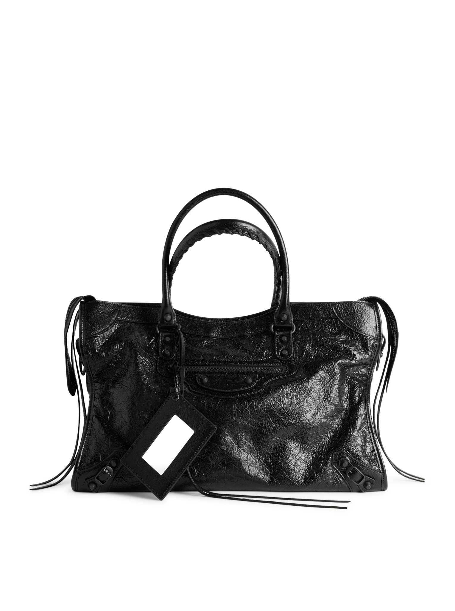 LE CITY LARGE BAG IN BLACK 8657652ACME1000 (Balenciaga / ハンドバッグ・ショルダーバッグ ) | Balenciaga (バレンシアガ)