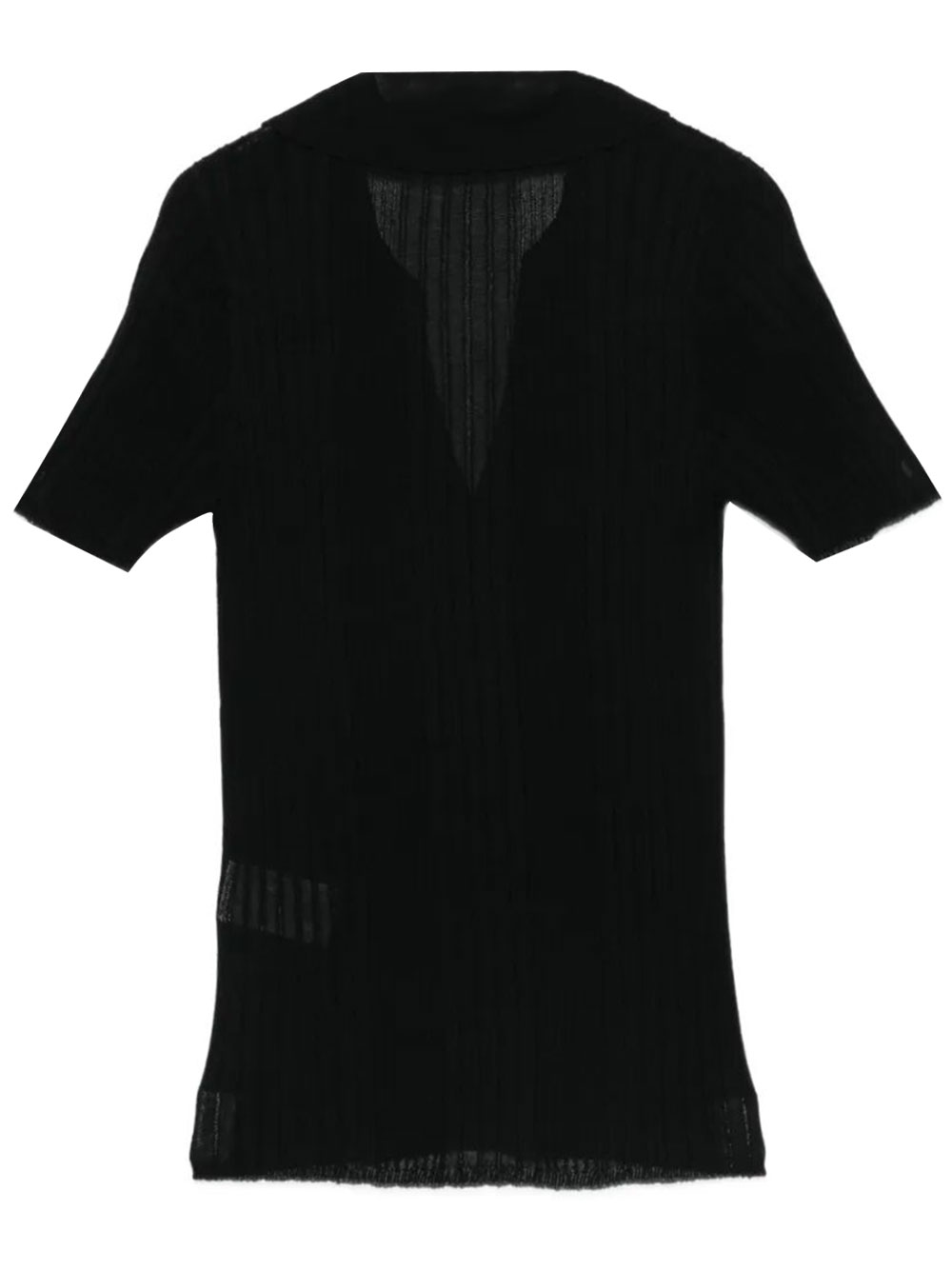 CONTRAST-STITCH RIBBED POLO A2802409 (roberto collina / ポロシャツ ) | roberto collina (ロベルトコリーナ)(1)