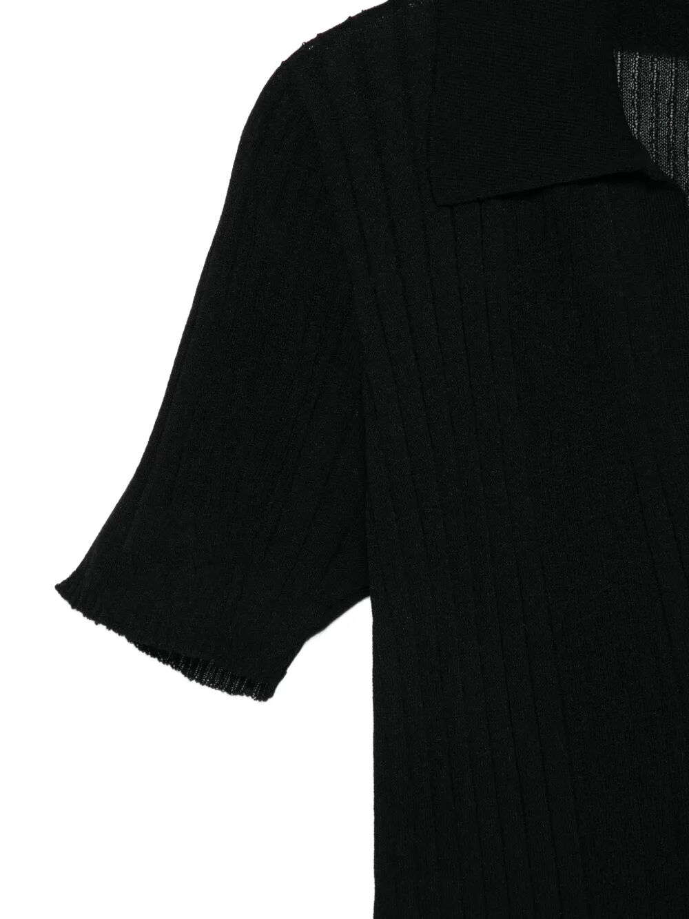 CONTRAST-STITCH RIBBED POLO A2802409 (roberto collina / ポロシャツ ) | roberto collina (ロベルトコリーナ)(2)