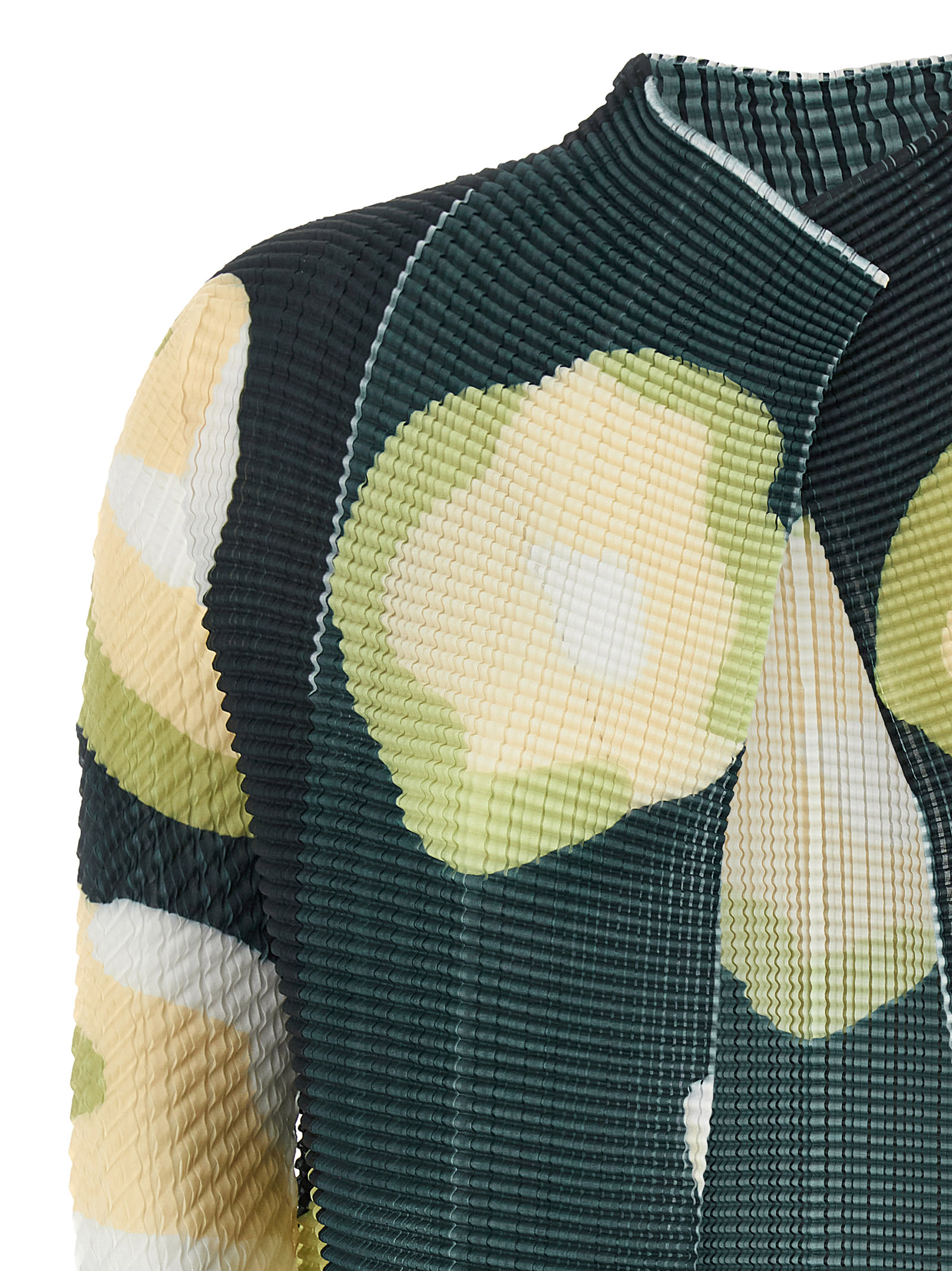 'Verve Pleats Top' cardigan IM66FJ69917 (ISSEY MIYAKE / ニット・セーター・カーディガン ) | ISSEY MIYAKE (イッセイ ミヤケ)(2)