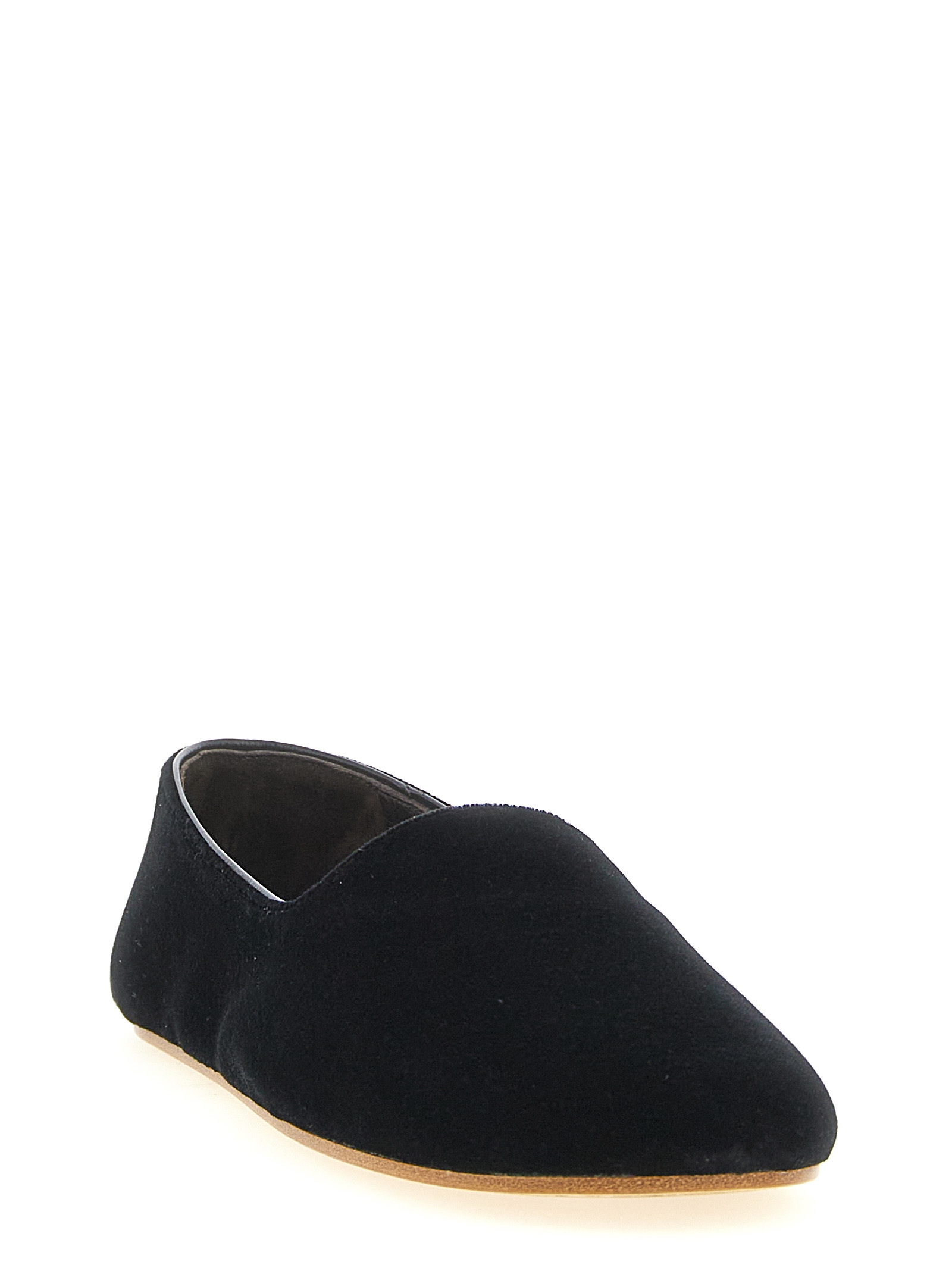 'Ponti' slippers F1782W24BLK (The Row / フラットシューズ ) | The Row (ザ・ロウ)(1)