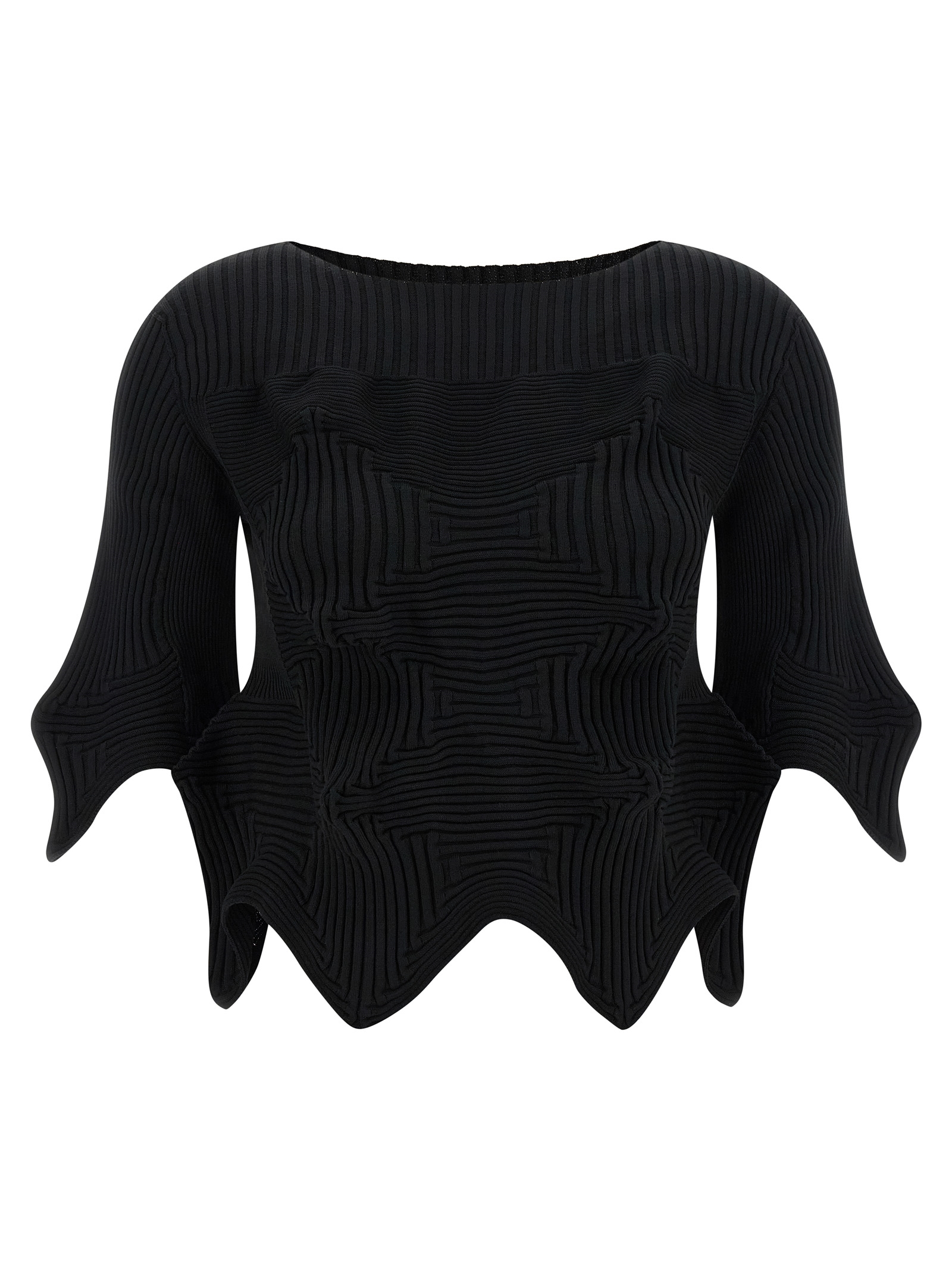 'Linkage' top IM66KN78515 (ISSEY MIYAKE / ニット・セーター・カーディガン ) | ISSEY MIYAKE (イッセイ ミヤケ)