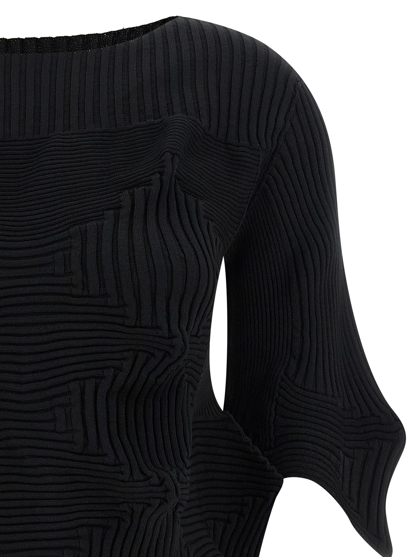 'Linkage' top IM66KN78515 (ISSEY MIYAKE / ニット・セーター・カーディガン ) | ISSEY MIYAKE (イッセイ ミヤケ)(2)