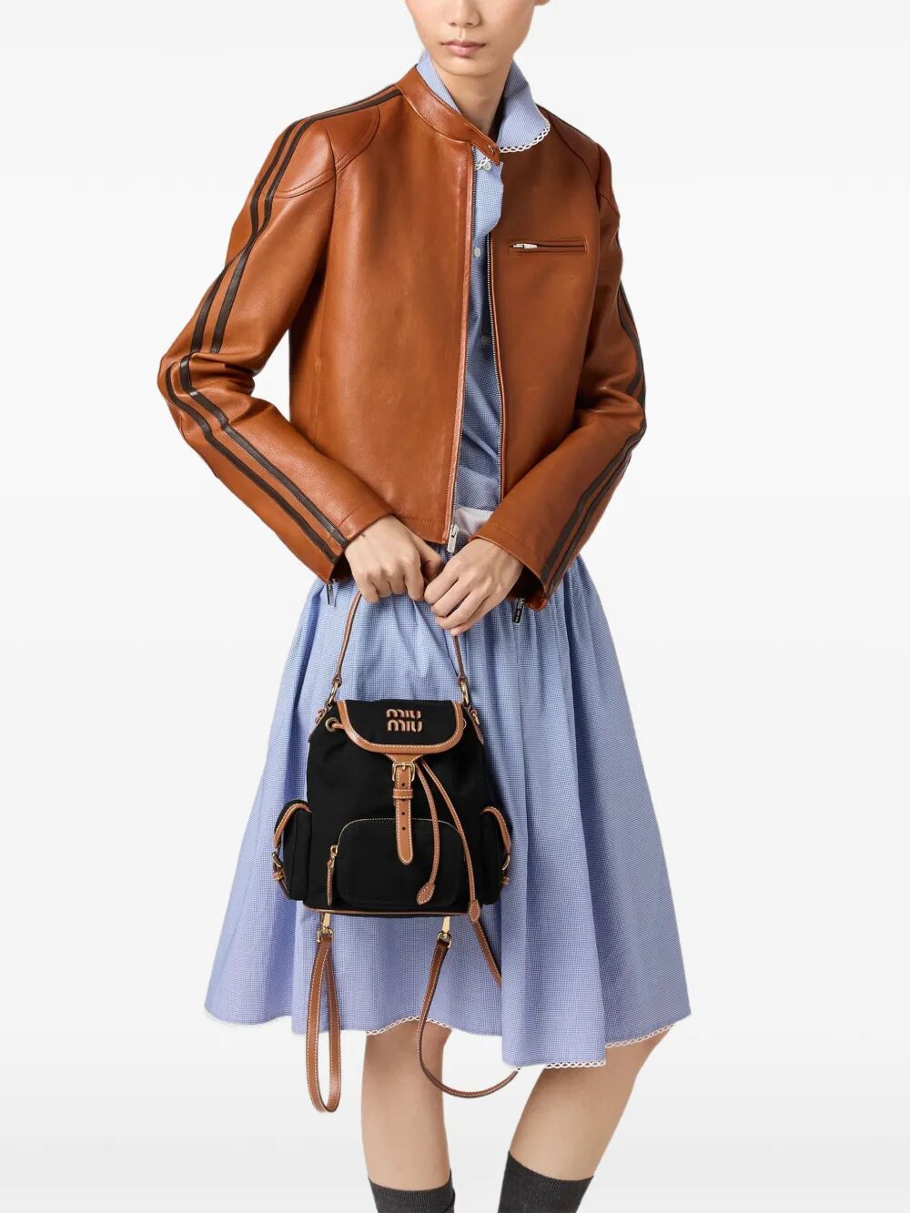 5BZ043VOOM2IBQF0RS5 (MIU MIU / バックパック ) | MIU MIU (ミュウミュウ)(4)