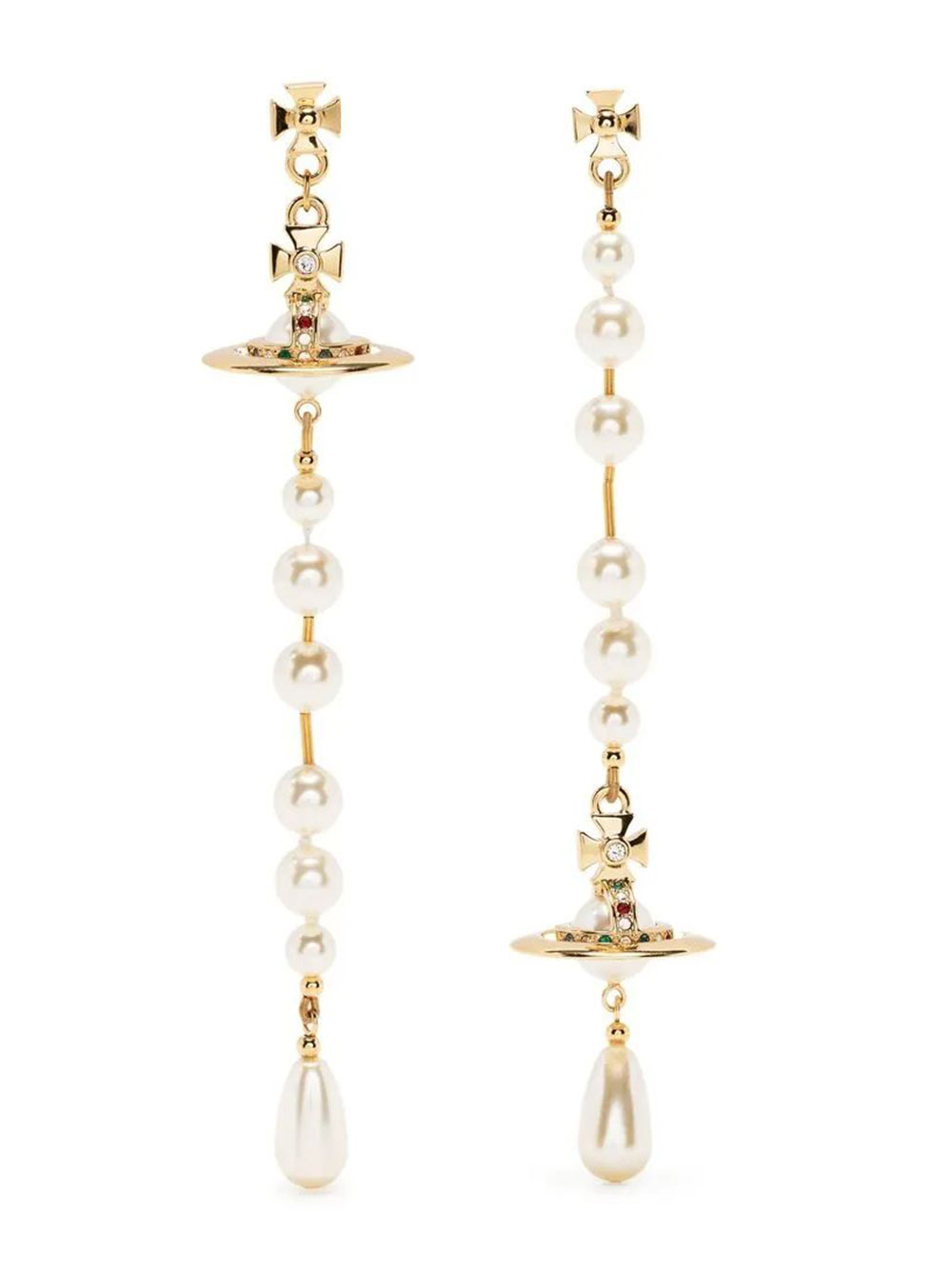 BROKEN PEARL PENDANT EARRINGS 62030002R118 (Vivienne Westwood / ピアス・イヤリング ) | Vivienne Westwood (ヴィヴィアン・ウェストウッド)