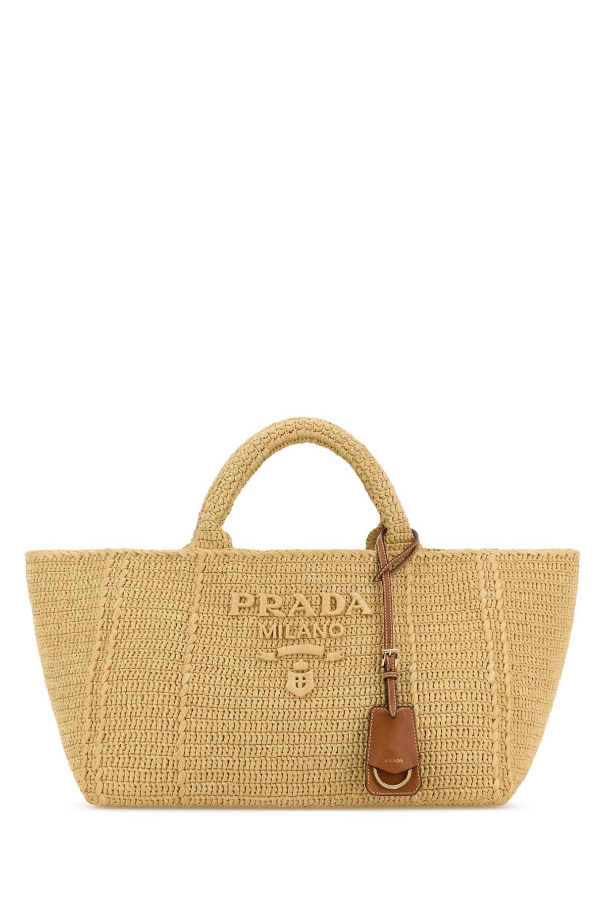 Raffia shopping bag 1BG635VOUO2M2TF0018 (Prada / ハンドバッグ・ショルダーバッグ ) | Prada (プラダ)
