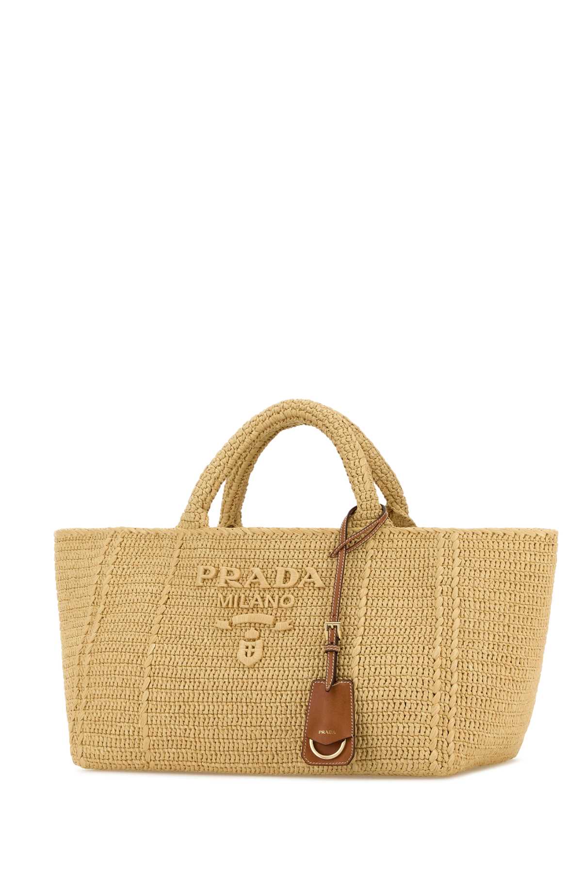 Raffia shopping bag 1BG635VOUO2M2TF0018 (Prada / ハンドバッグ・ショルダーバッグ ) | Prada (プラダ)(1)