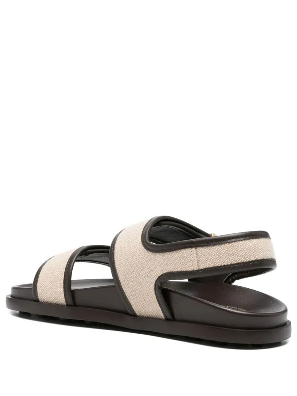 DOUBLE-STRAP FABRIC SANDALS WITH LEATHER DETAILING XXW68K0KG30V8C9P26 (Tod's / サンダル ) | Tod's (トッズ)(2)