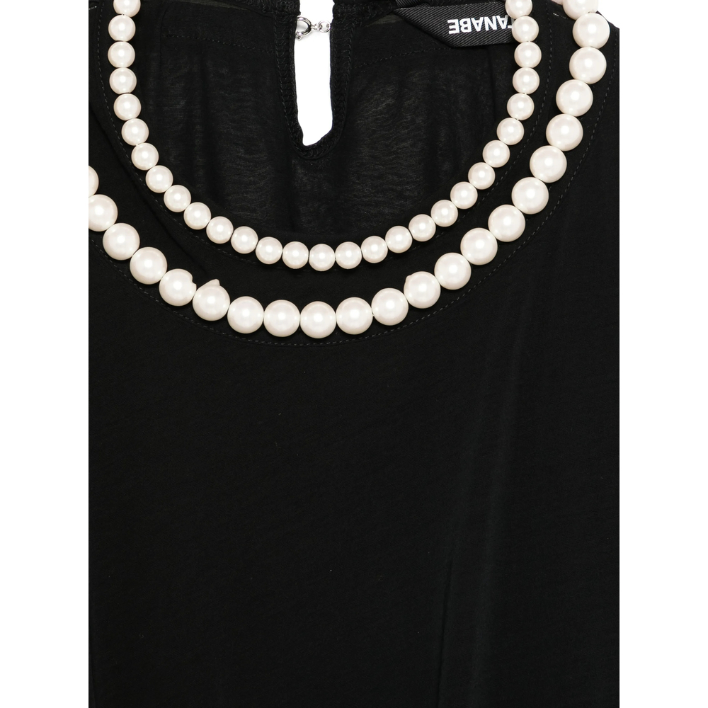 T-shirt Junya Watanabe JQT008BLACK (JUNYA WATANABE / シャツ・ブラウス ) | JUNYA WATANABE (ジュンヤ ワタナベ)(2)