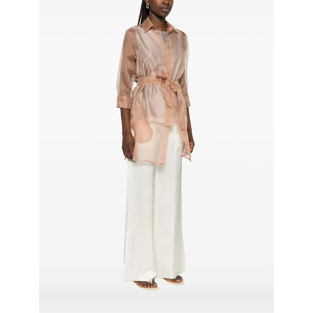 Shirt Mazzarelli IRIS3ORGANZAE005 (MAZZARELLI / シャツ・ブラウス ) | MAZZARELLI (マッザレッリ)(2)