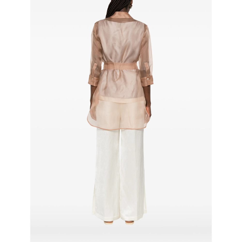 Shirt Mazzarelli IRIS3ORGANZAE005 (MAZZARELLI / シャツ・ブラウス ) | MAZZARELLI (マッザレッリ)(3)