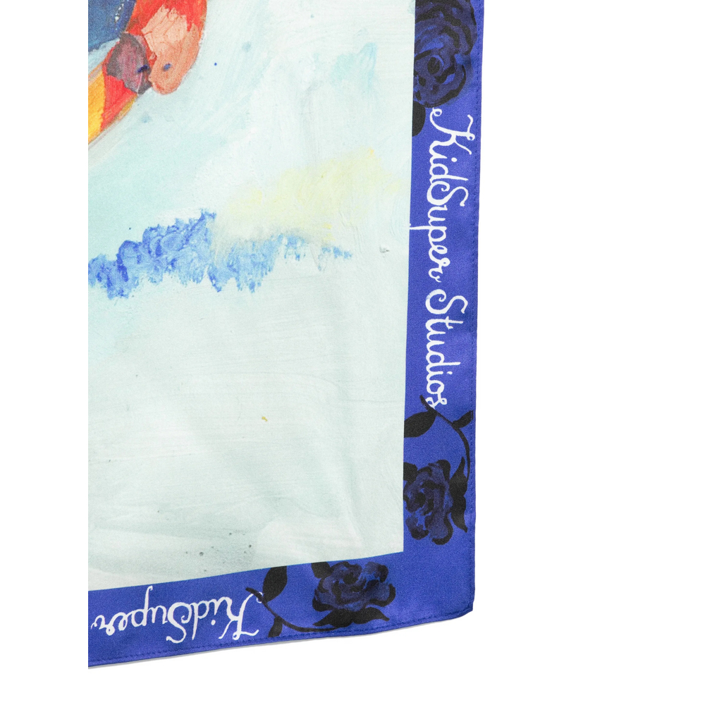 Scarf Kidsuper SCRF03BLUE (KidSuper Studios / スカーフ・マフラー ) | KidSuper Studios (キッドスーパー ストゥディオス)(2)