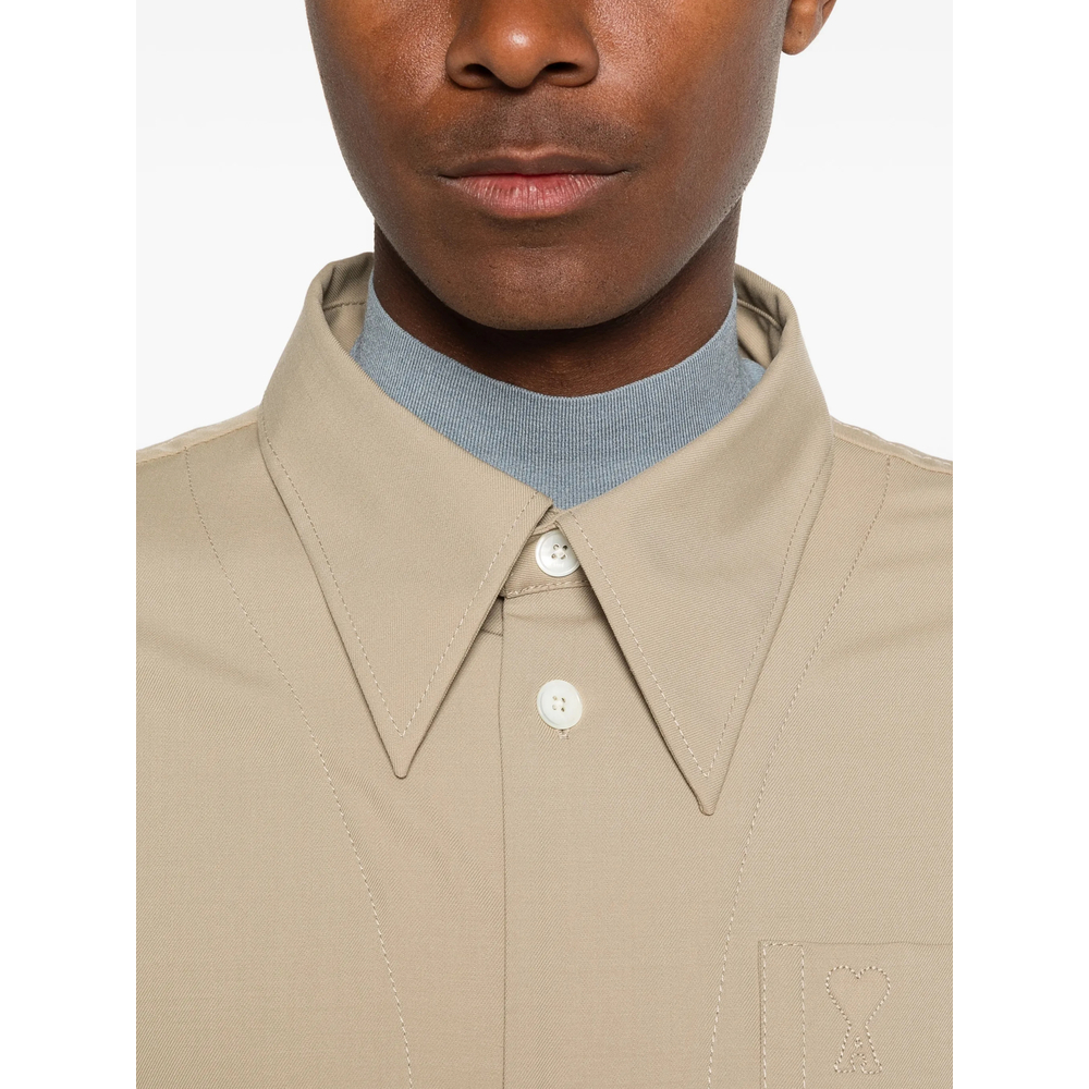 Shirt Ami Paris USH808WV0194A036 (AMI Paris / シャツ・ブラウス ) | AMI Paris (アミパリス)(1)