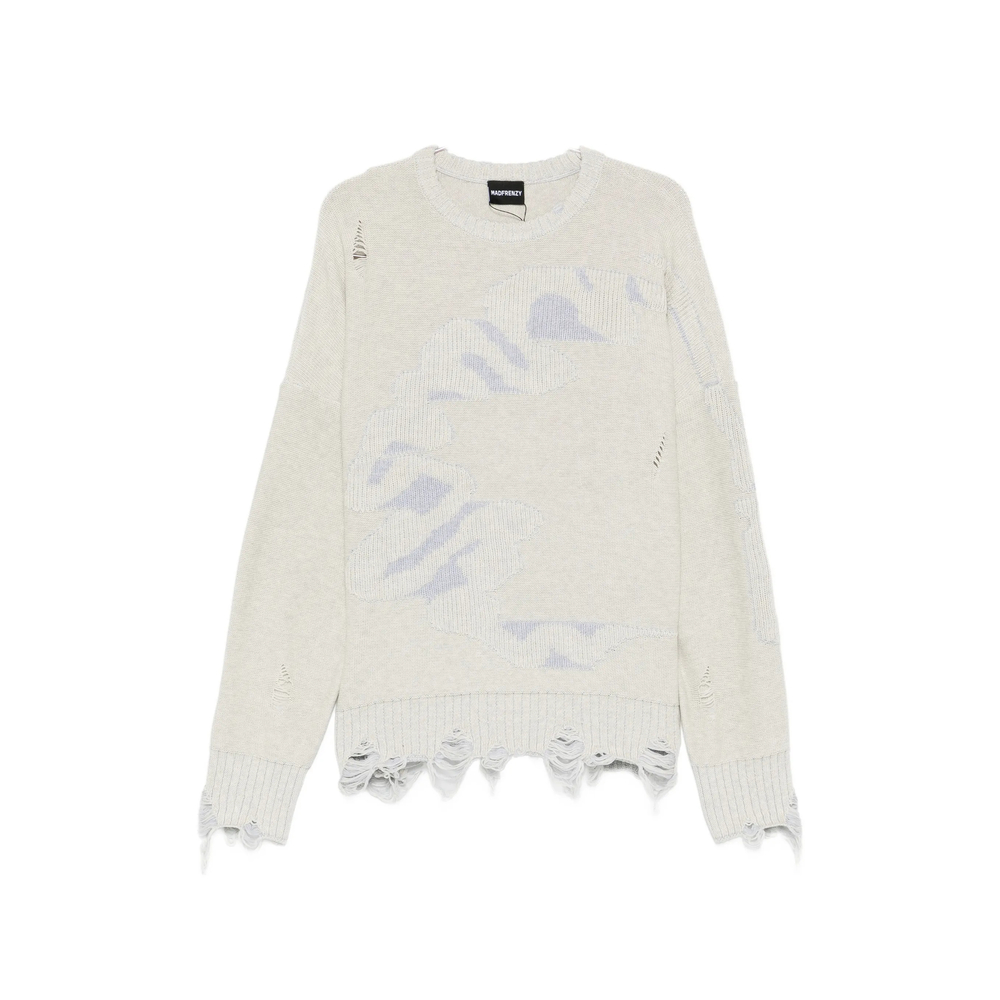 Sweater Madfrenzy CORTEXWHITE (MADFRENZY / ニット・セーター・カーディガン ) | MADFRENZY (マッドフレンツィ)