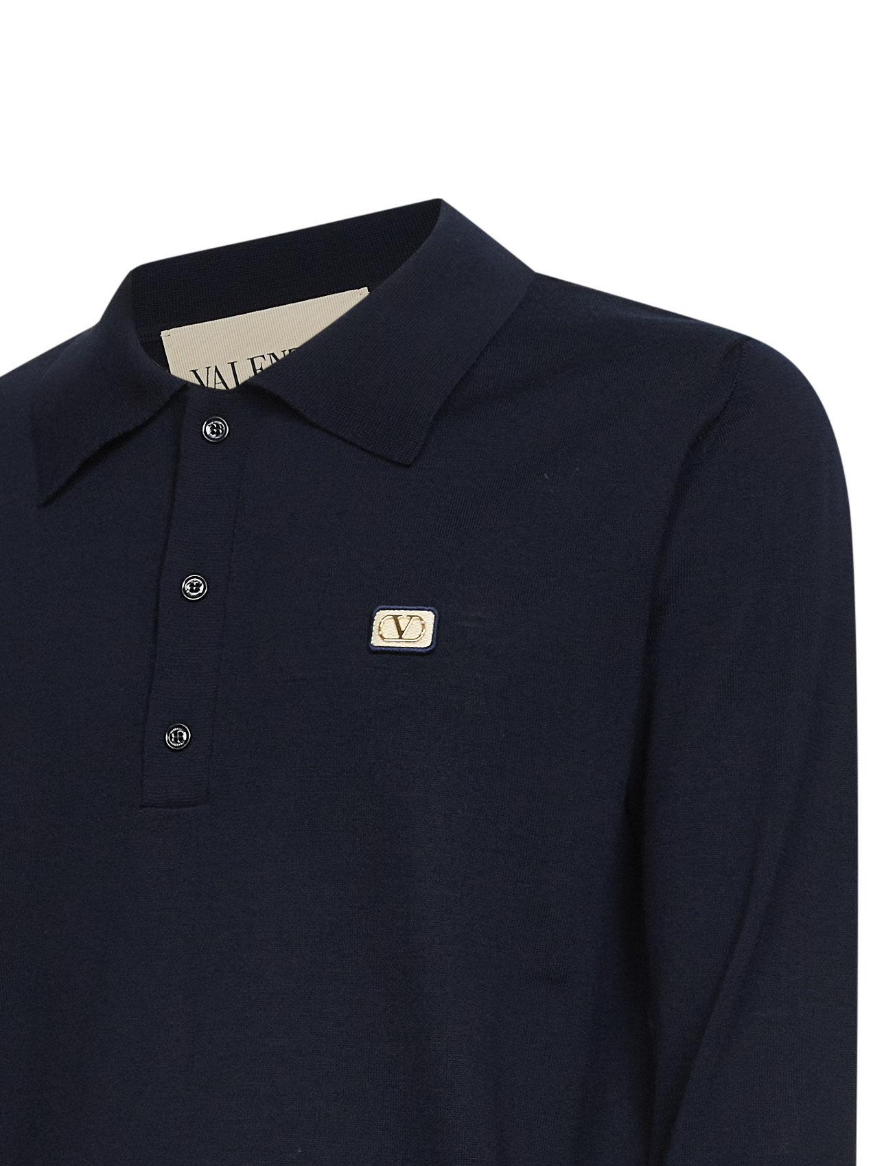 Valentino T-shirts and Polos Blue 8V3KP04DBCJ598 (Valentino Garavani / ニット・セーター・カーディガン ) | Valentino Garavani (ヴァレンティノ)(2)