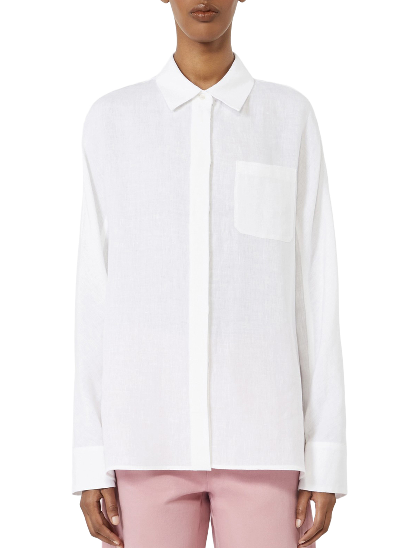 LINEN CANVAS SHIRT 2619191033600006 (S MAX MARA / シャツ・ブラウス ) | S MAX MARA (エス マックスマーラ)(2)