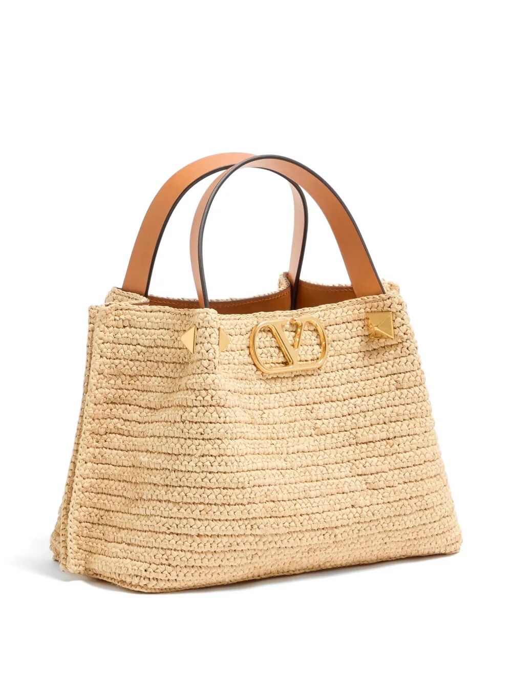 VALENTINO GARAVANI SMALL RAFFIA SHOPPING BAG WB0T02QCLQZW (Valentino Garavani / トートバッグ ) | Valentino Garavani (ヴァレンティノ)(1)