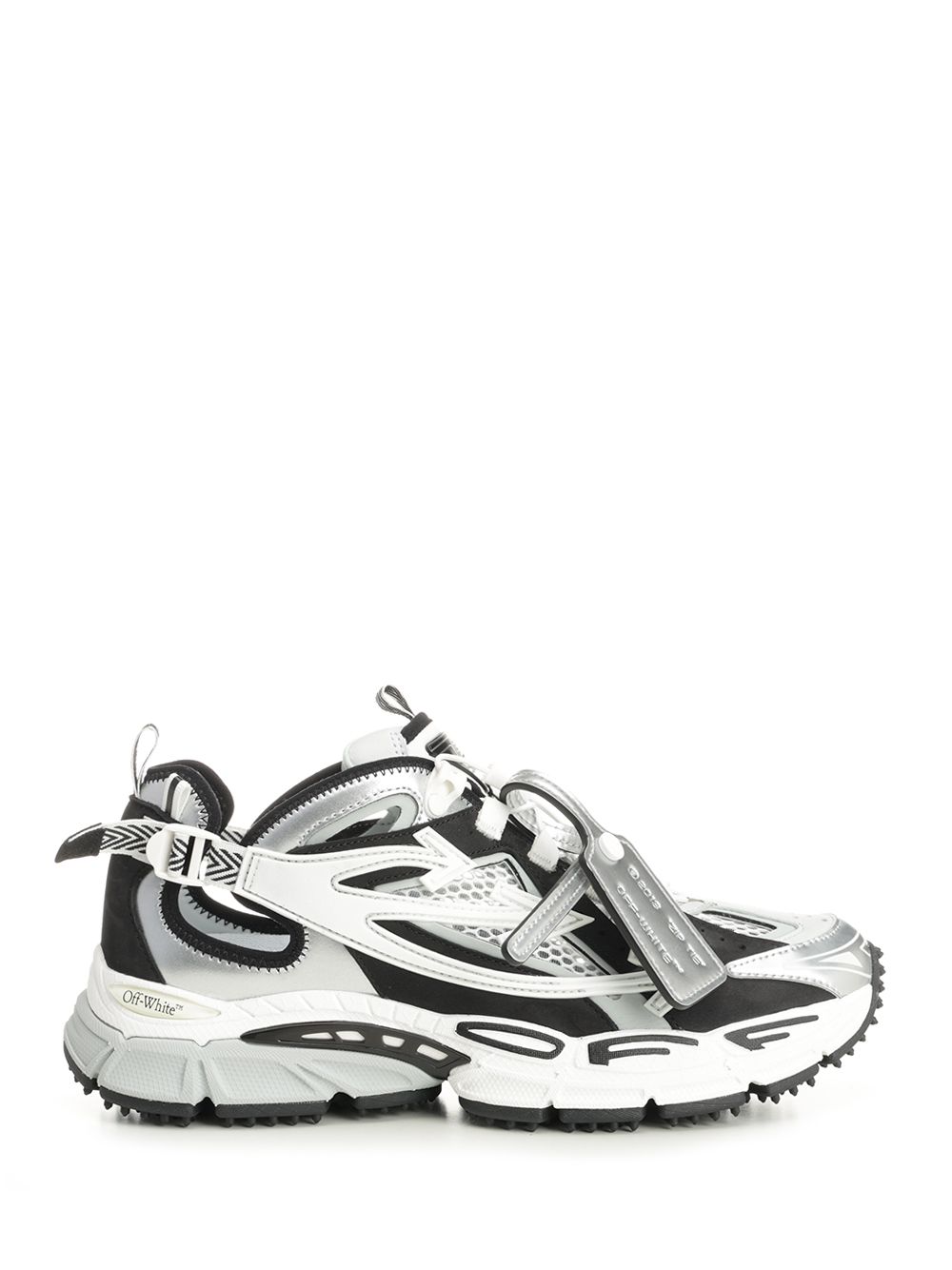 OW BE RIGHT BACK OPEN SILVER - BLACK OMIA29SS26FAB0017210 (Off-White / スニーカー ) | Off-White (オフホワイト)
