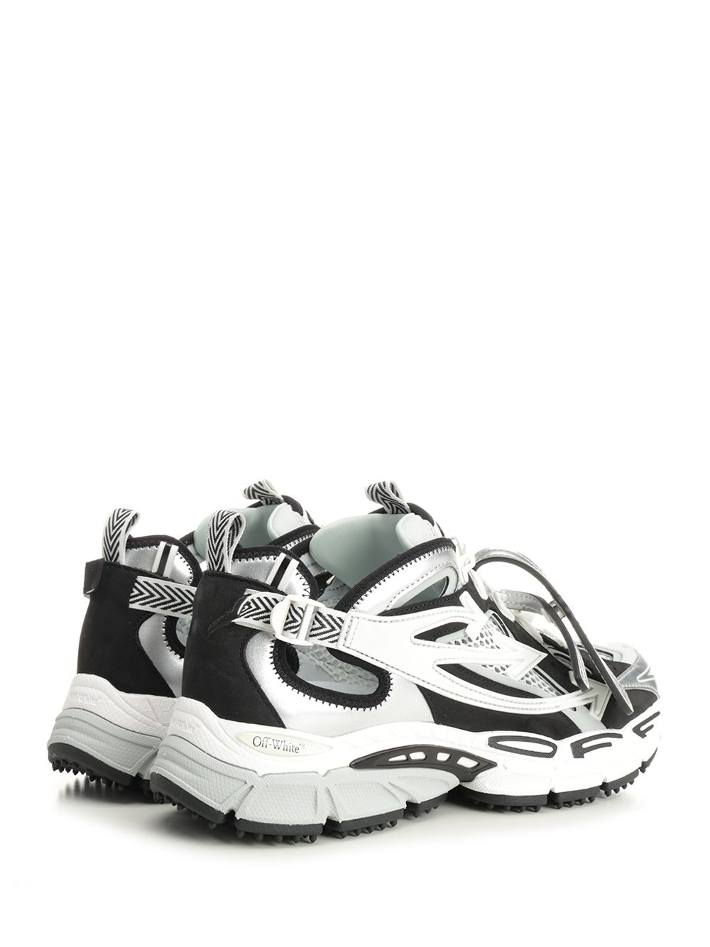 OW BE RIGHT BACK OPEN SILVER - BLACK OMIA29SS26FAB0017210 (Off-White / スニーカー ) | Off-White (オフホワイト)(2)