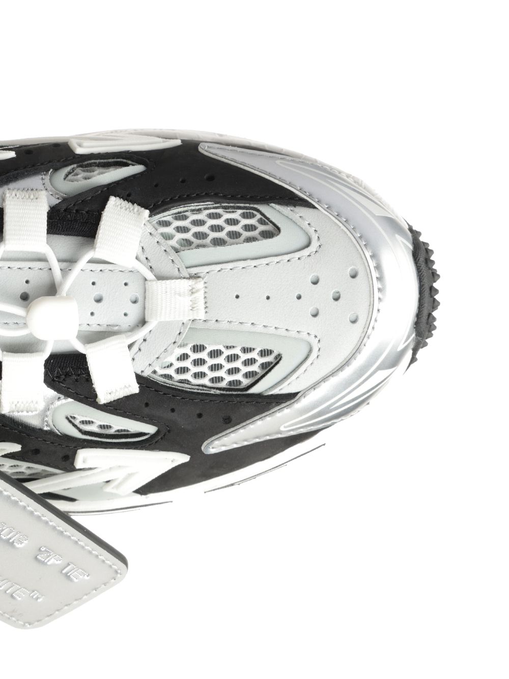 OW BE RIGHT BACK OPEN SILVER - BLACK OMIA29SS26FAB0017210 (Off-White / スニーカー ) | Off-White (オフホワイト)(3)