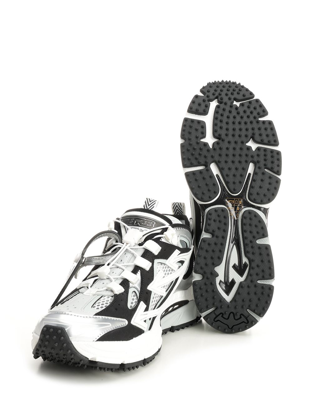 OW BE RIGHT BACK OPEN SILVER - BLACK OMIA29SS26FAB0017210 (Off-White / スニーカー ) | Off-White (オフホワイト)(4)