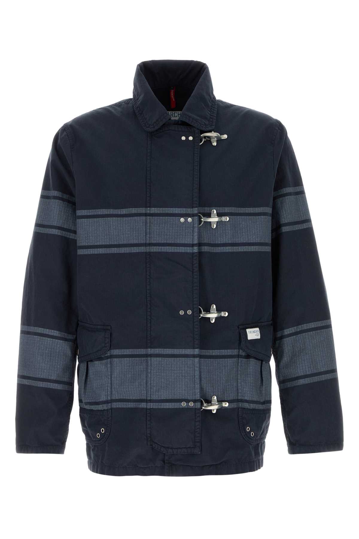 Two-tone cotton jacket MAM1352098TZH2U807 (Fay / カジュアルジャケット ) | Fay (フェイ)