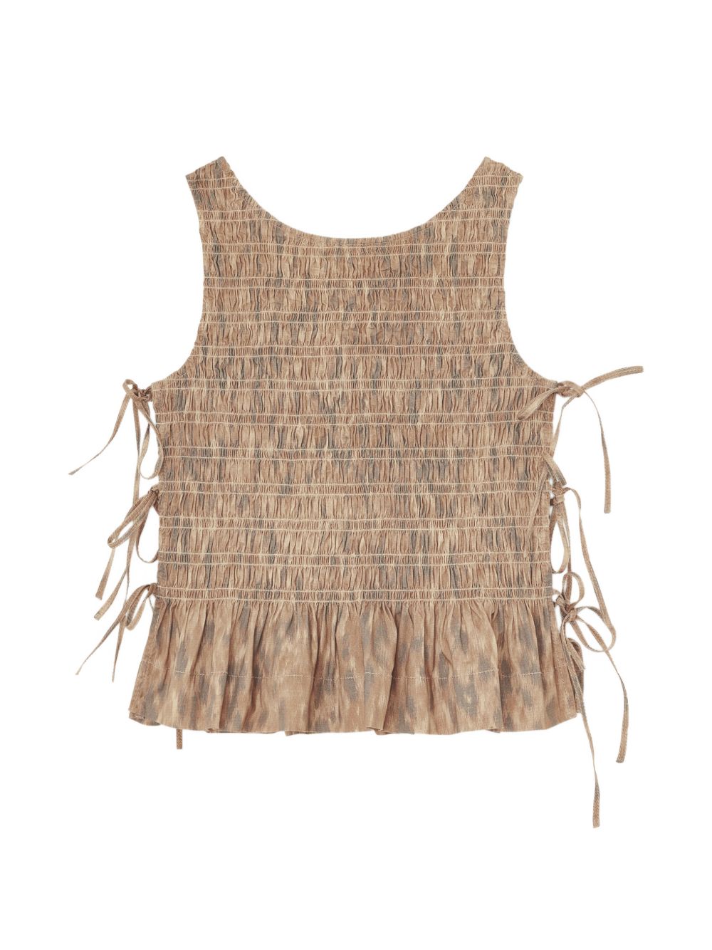 GANNI Top Beige A1040271ZZT (GANNI / タンクトップ・キャミソール ) | GANNI (ガニー)