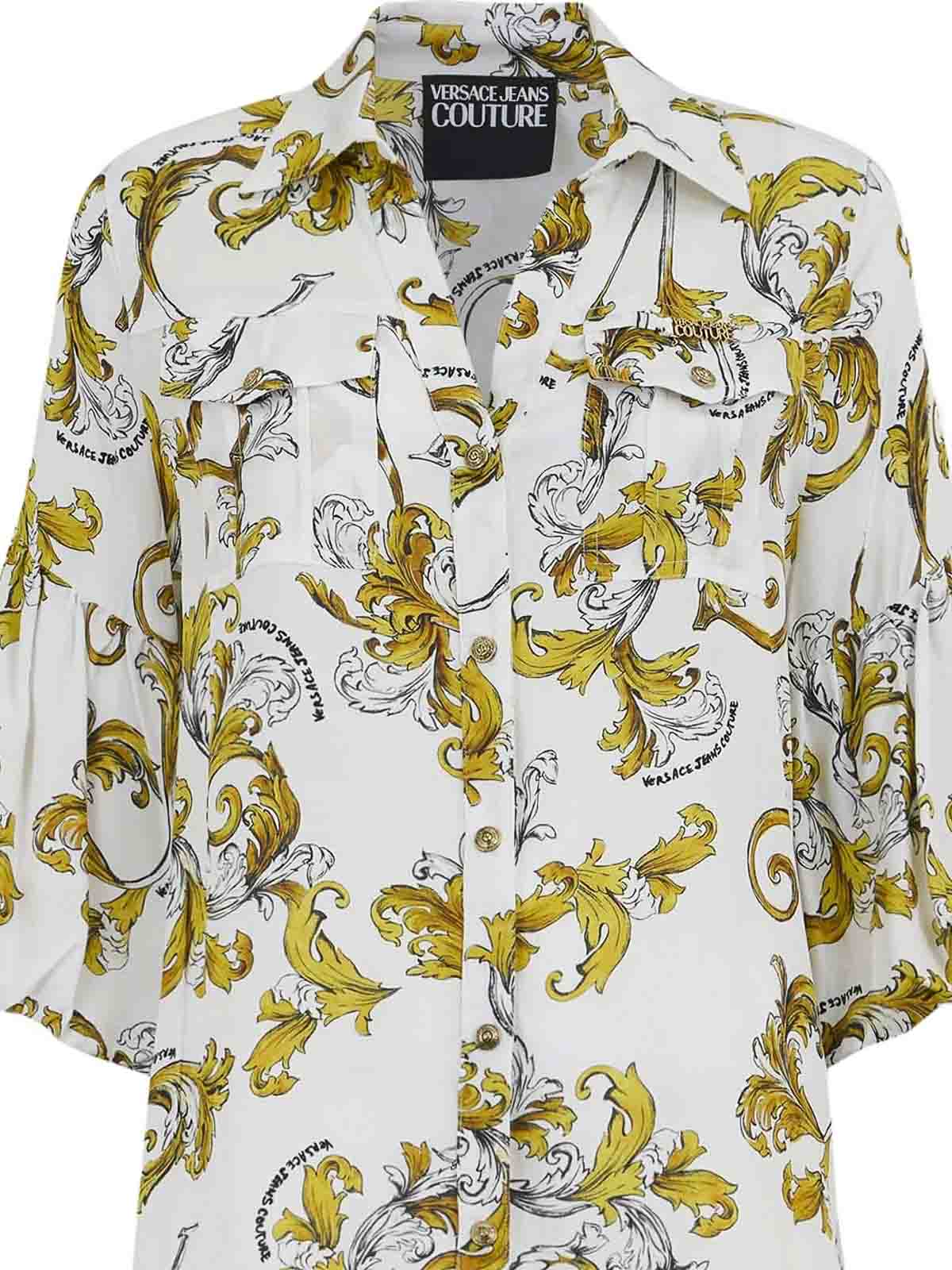 Top 78HAL200NS639G03 (VERSACE JEANS COUTURE / シャツ・ブラウス ) | VERSACE JEANS COUTURE (ヴェルサーチェ ジーンズ クチュール)(2)