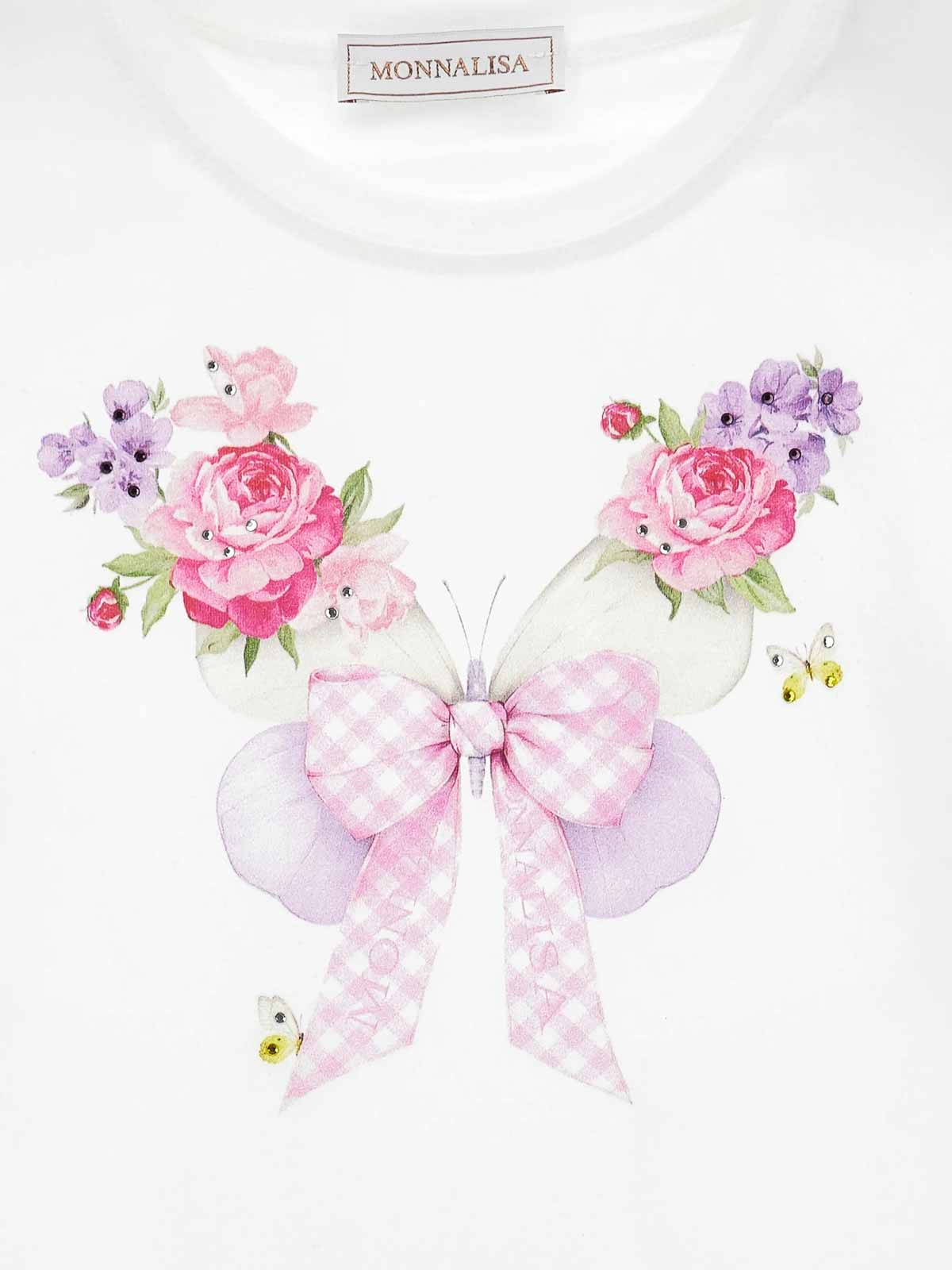 Regular Tee Butterfly 11G60372010099 (MONNALISA / Tシャツ・カットソー ) | MONNALISA (モナリザ)(2)