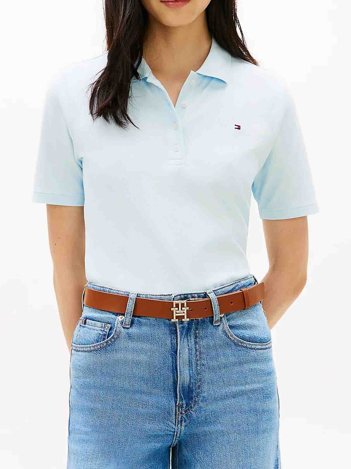 Reg Pique Polo WW0WW43224CYR (TOMMY HILFIGER / ポロシャツ ) | TOMMY HILFIGER (トミーフィルフィガー)(1)