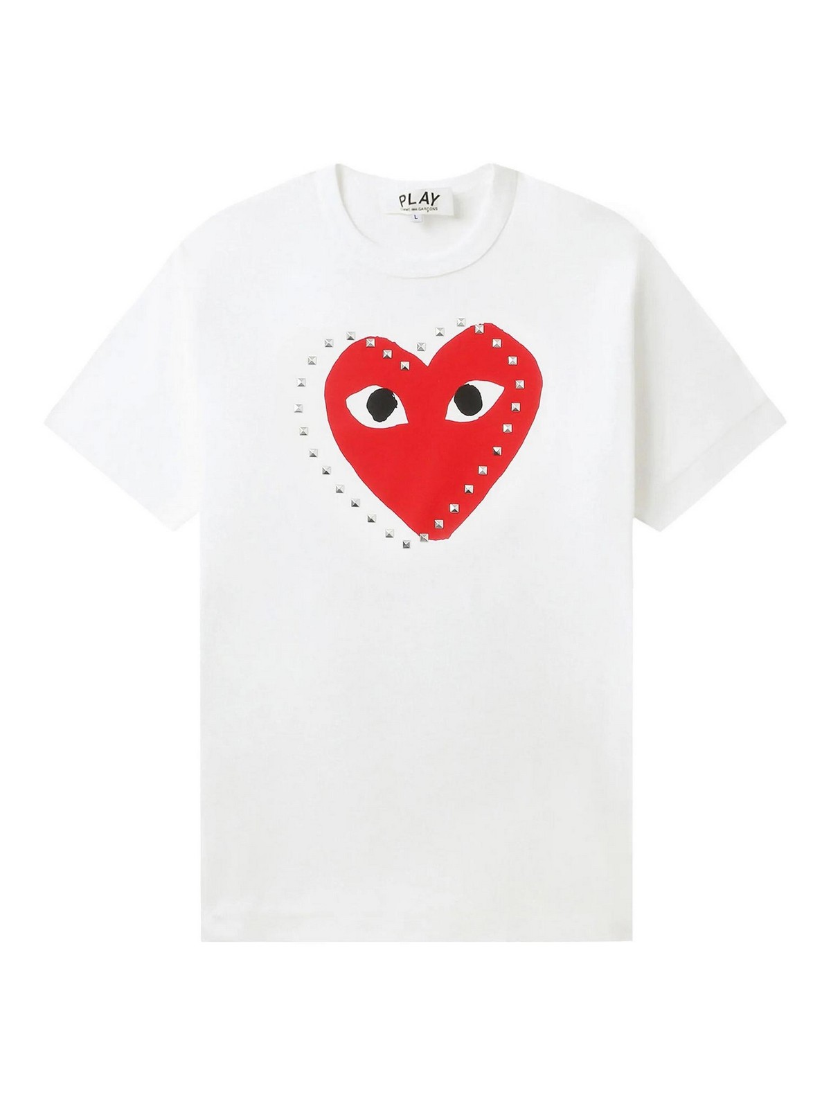 Heart-Print T-Shirt AXT803051 (Comme Des Garçons / Tシャツ・カットソー ) | Comme Des Garçons (コムデギャルソン)