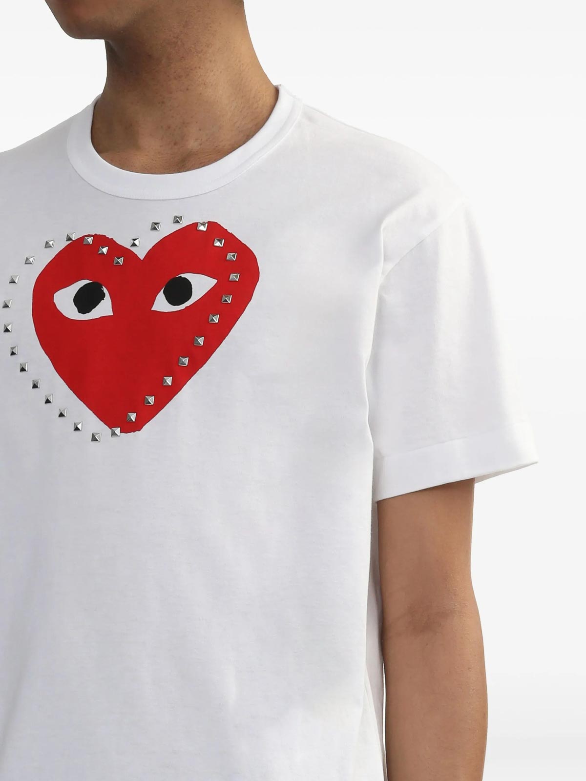 Heart-Print T-Shirt AXT803051 (Comme Des Garçons / Tシャツ・カットソー ) | Comme Des Garçons (コムデギャルソン)(4)