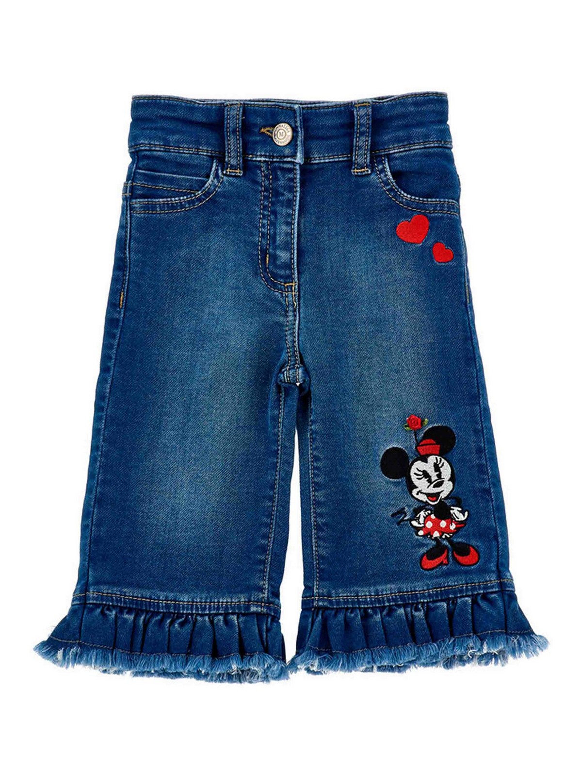 Jeans With Galetta 19F417NP60430055 (MONNALISA / ジーンズ ) | MONNALISA (モナリザ)