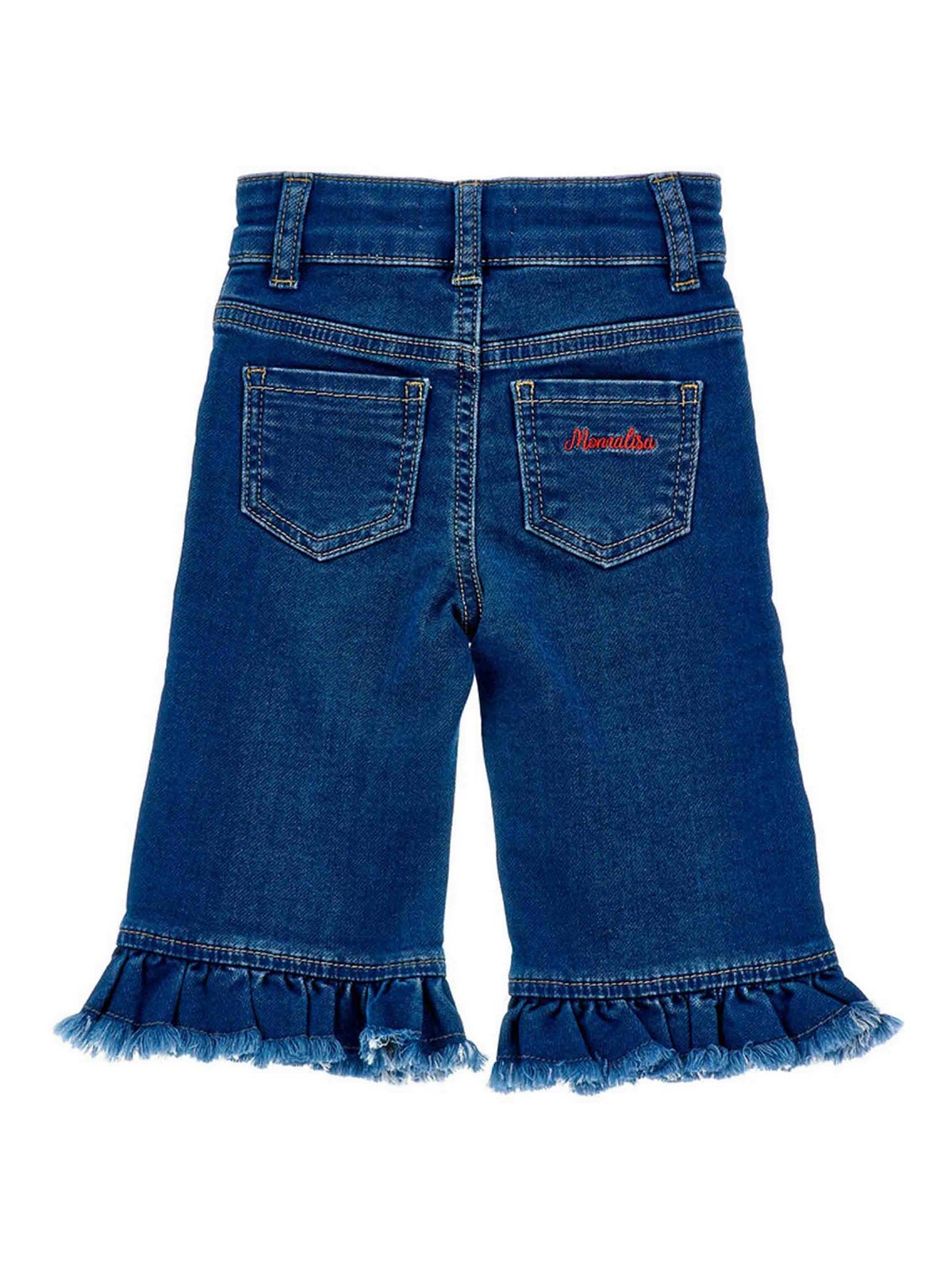 Jeans With Galetta 19F417NP60430055 (MONNALISA / ジーンズ ) | MONNALISA (モナリザ)(1)