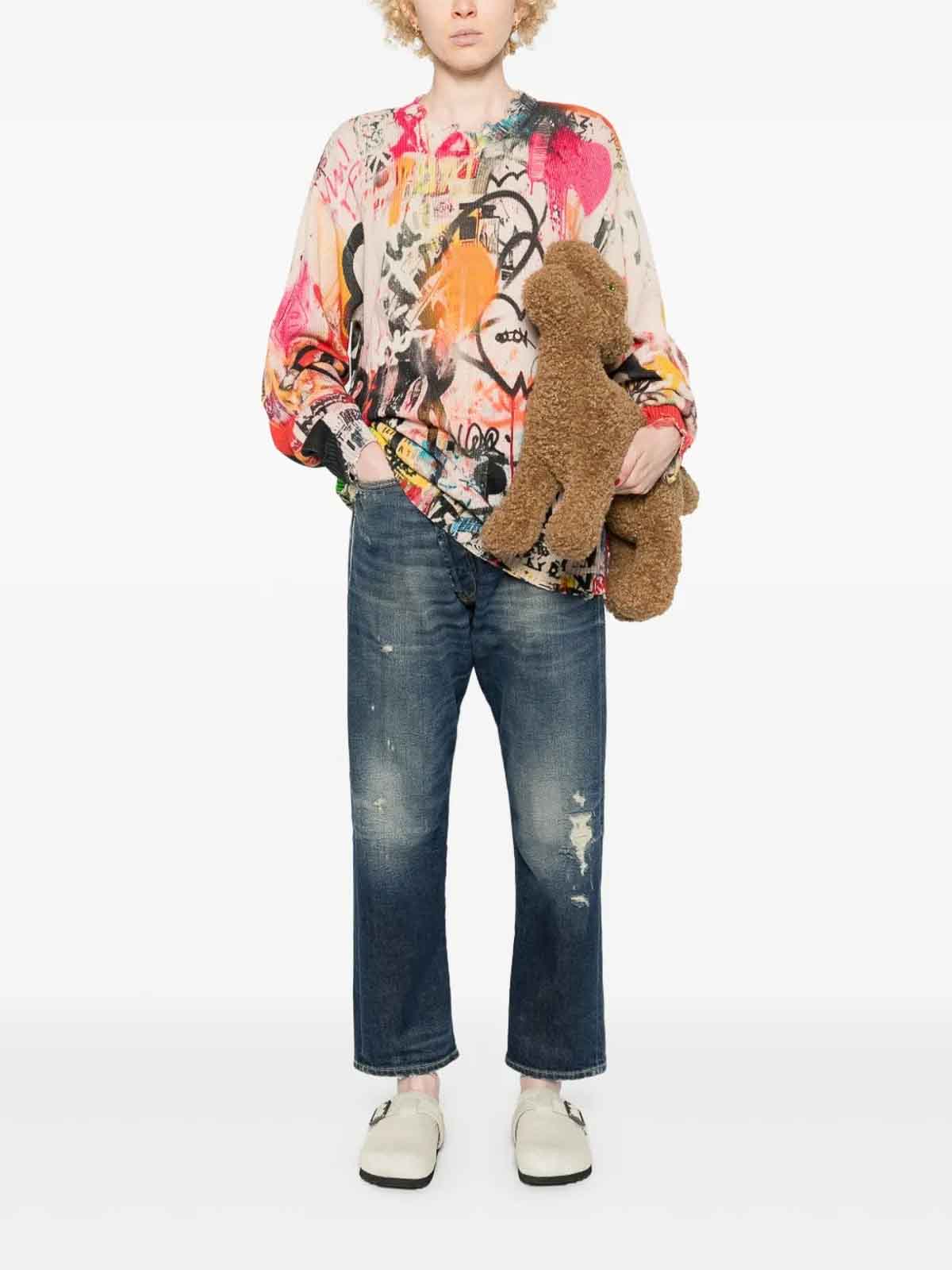 Crossover Jeans R13W2048D144C (R13 / ジーンズ ) | R13 (アールサーティーン)(1)