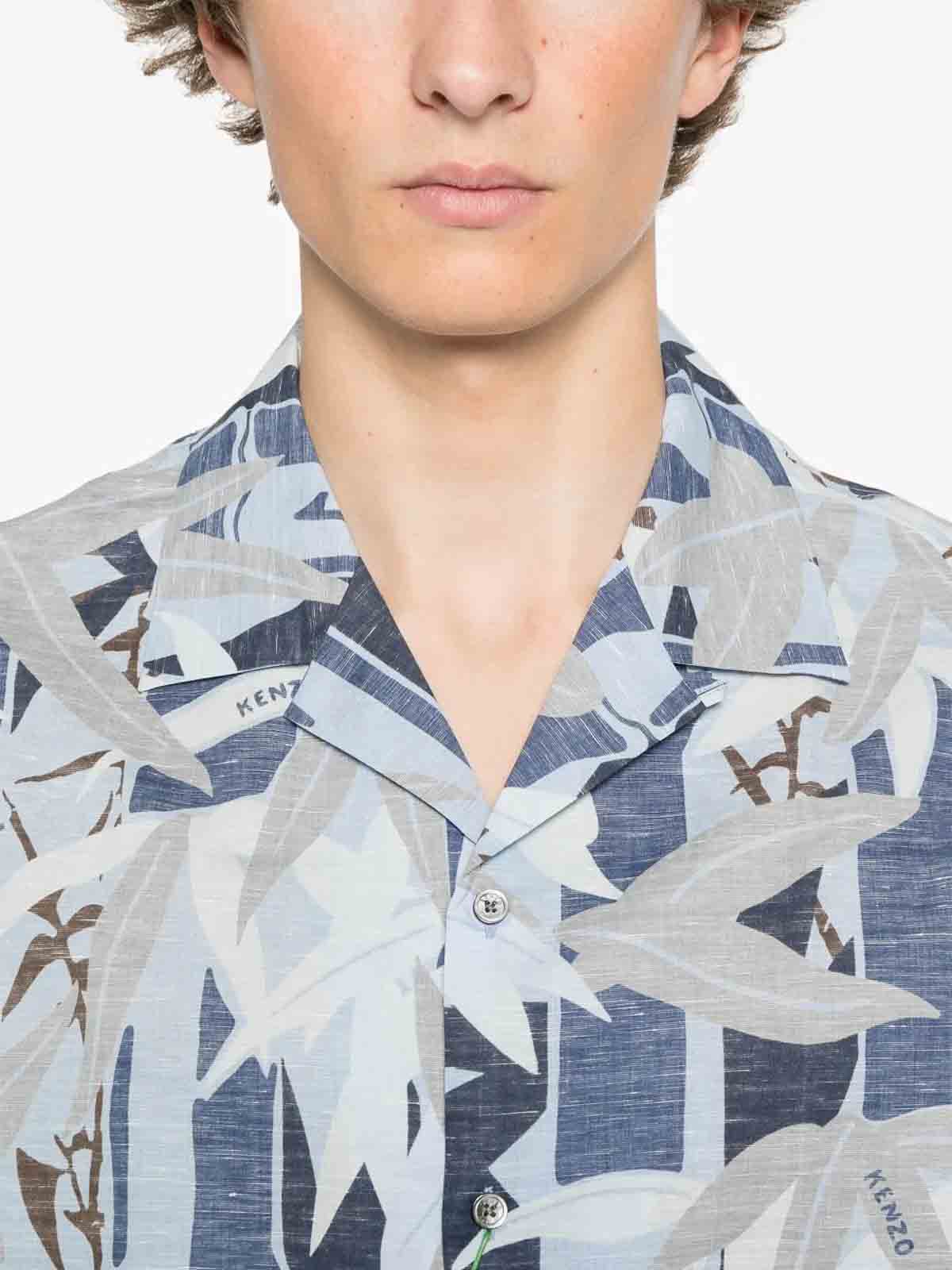 Hawaiian Short Sleeve Shirt FF55CH1309P177 (KENZO / シャツ・ブラウス ) | KENZO (ケンゾー)(4)