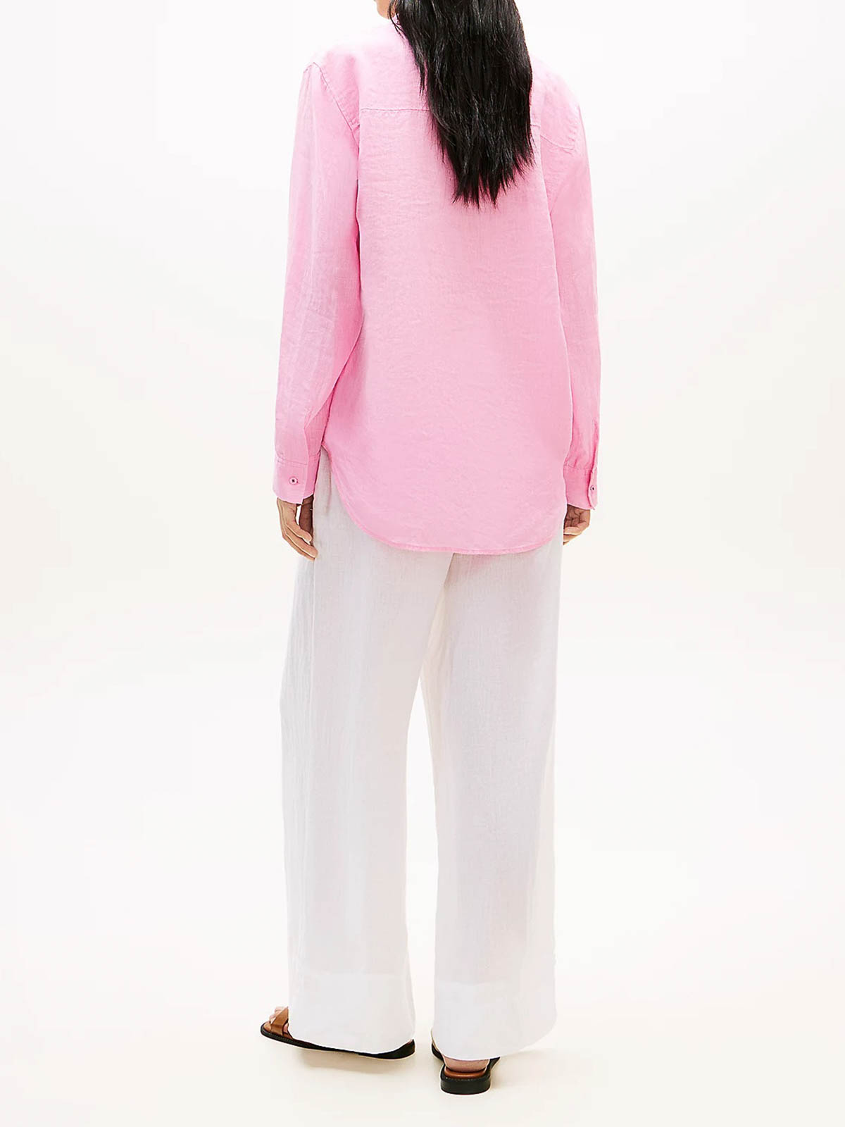 Linen Relaxed Ls Shirt WW0WW44679TOR (TOMMY HILFIGER / シャツ・ブラウス ) | TOMMY HILFIGER (トミーフィルフィガー)(2)