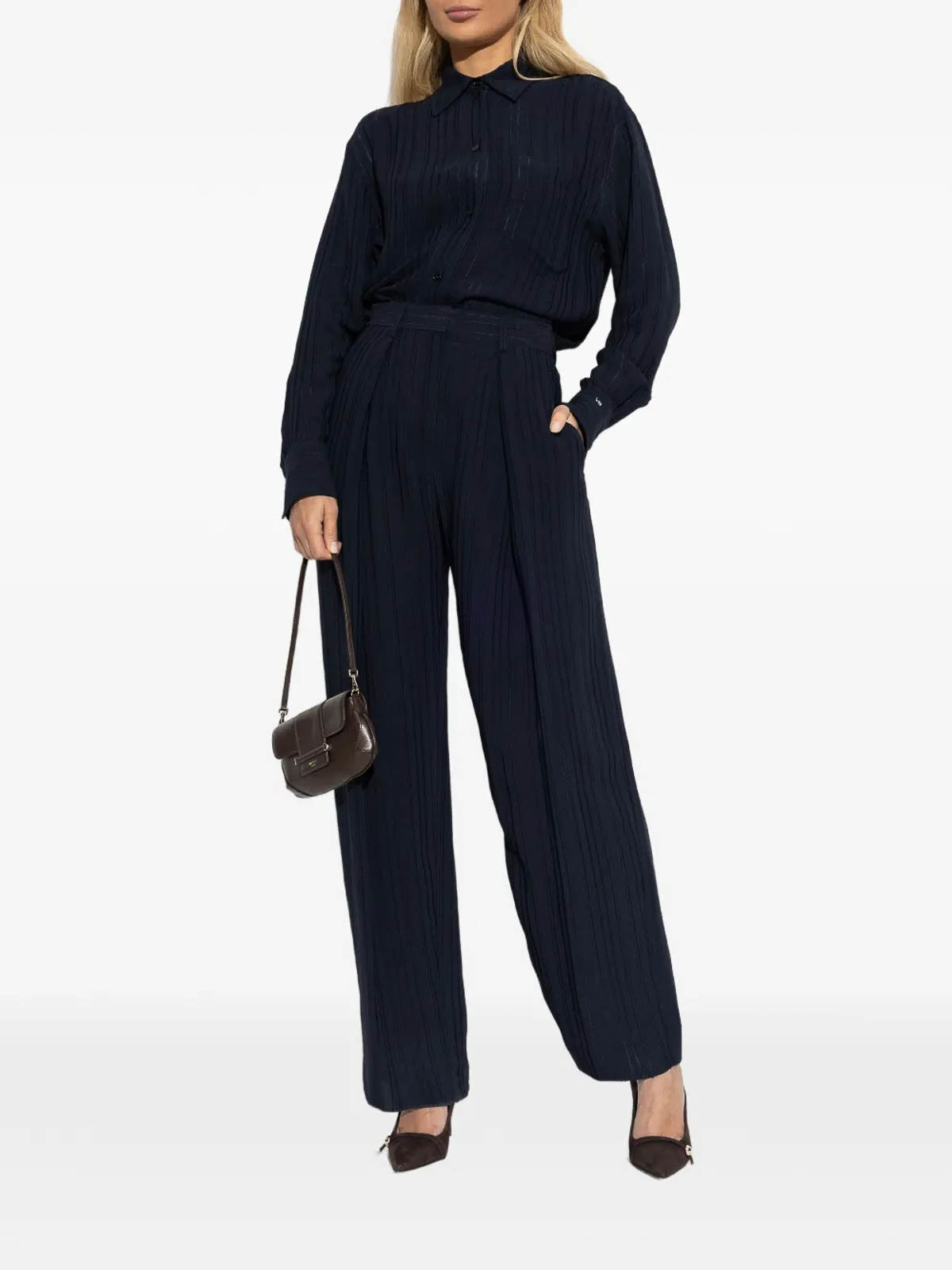 Pyjama Shirt 1224WSH005278N550 (VICTORIA BECKHAM / シャツ・ブラウス ) | VICTORIA BECKHAM (ヴィクトリア ベッカム)(1)