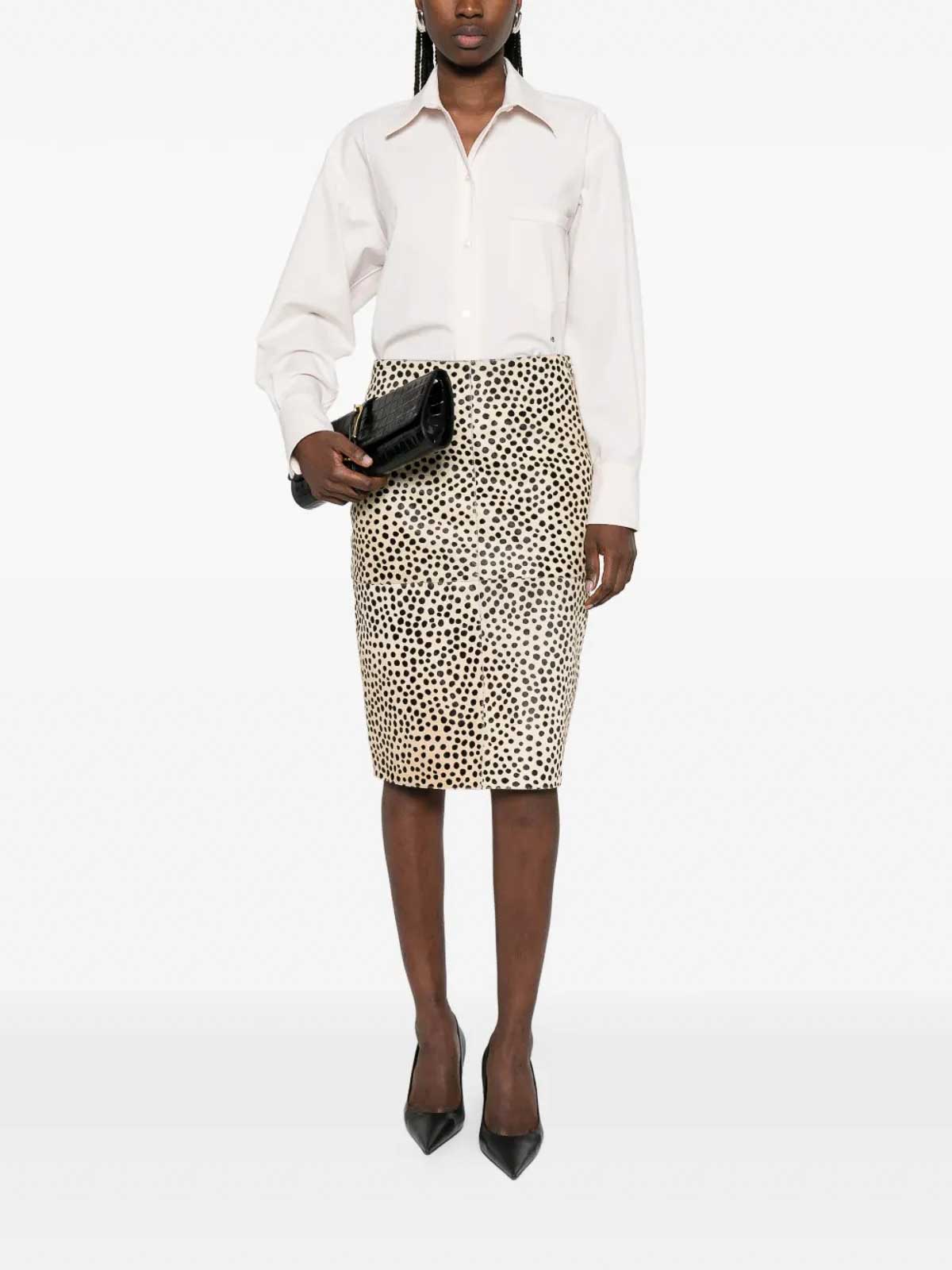 Cropped Long Sleeve Shirt 1124WSH005238J3086 (VICTORIA BECKHAM / シャツ・ブラウス ) | VICTORIA BECKHAM (ヴィクトリア ベッカム)(1)