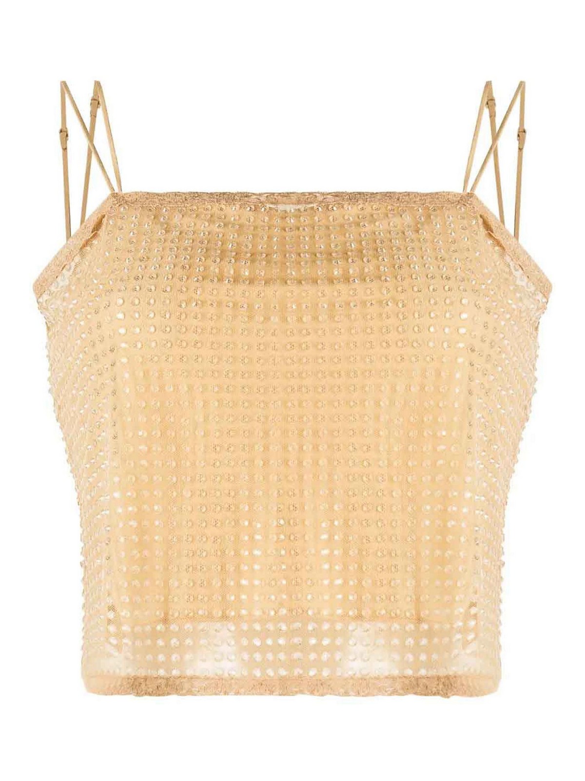 Clear Bead Camisole Top 1CC2231799292 (alexanderwang / タンクトップ・キャミソール ) | alexanderwang (アレキサンダーワン)