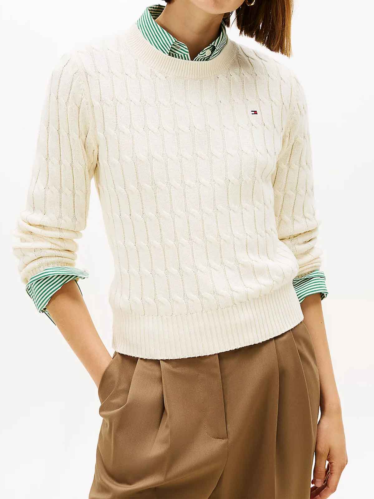 Sweater WW0WW47644AEF (TOMMY HILFIGER / ニット・セーター・カーディガン ) | TOMMY HILFIGER (トミーフィルフィガー)(1)